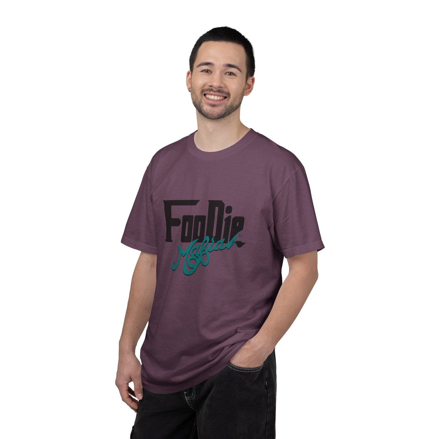 L.O.E.F Foodie Mafia Unisex Tee shirt (Teal)