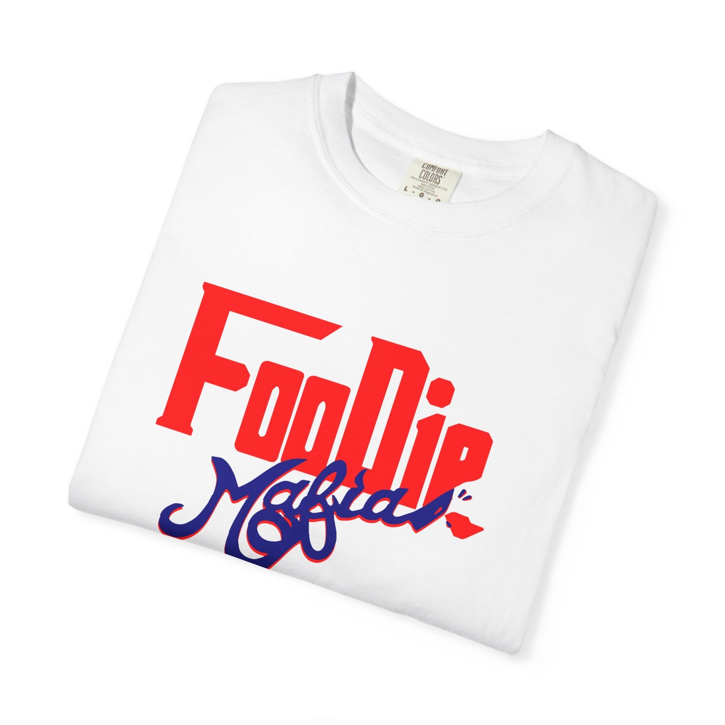 L.O.E.F Red Foodie Mafia Unisex Tee shirt (Dark Blue)