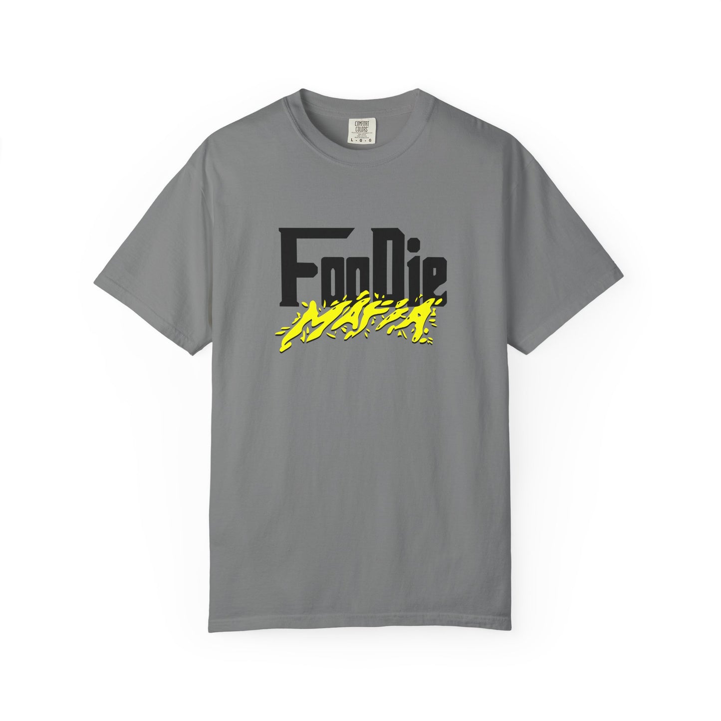 L.O.E.F Foodie Mafia Unisex Tee Shirt (Bright Yellow)