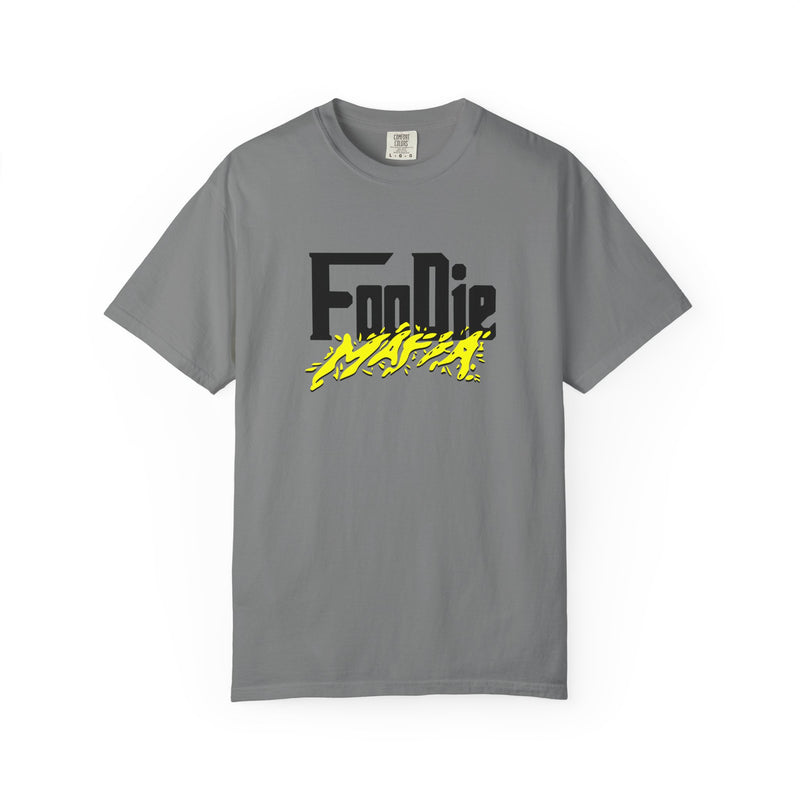 L.O.E.F Foodie Mafia Unisex Tee Shirt (Bright Yellow)