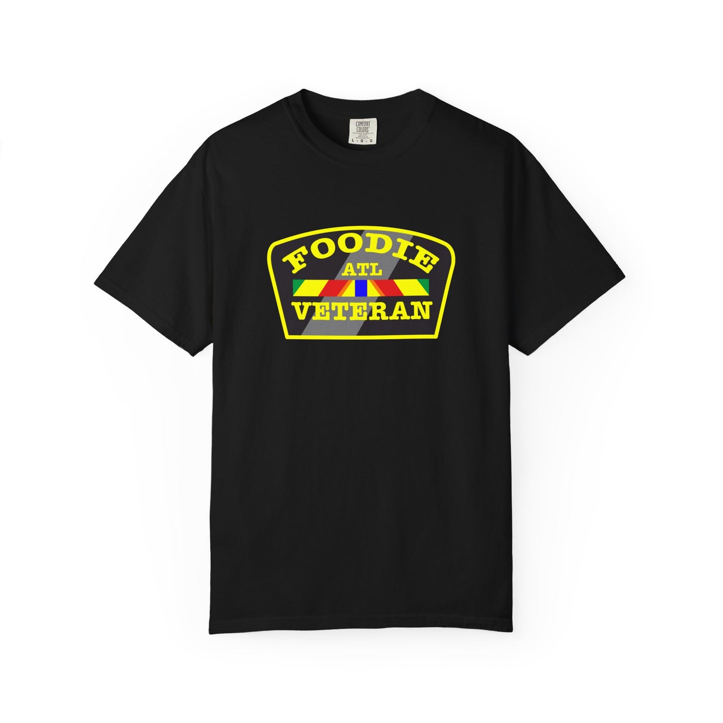 L.O.E.F Foodie Veteran ATL Unisex Tee Shirt (Yellow)