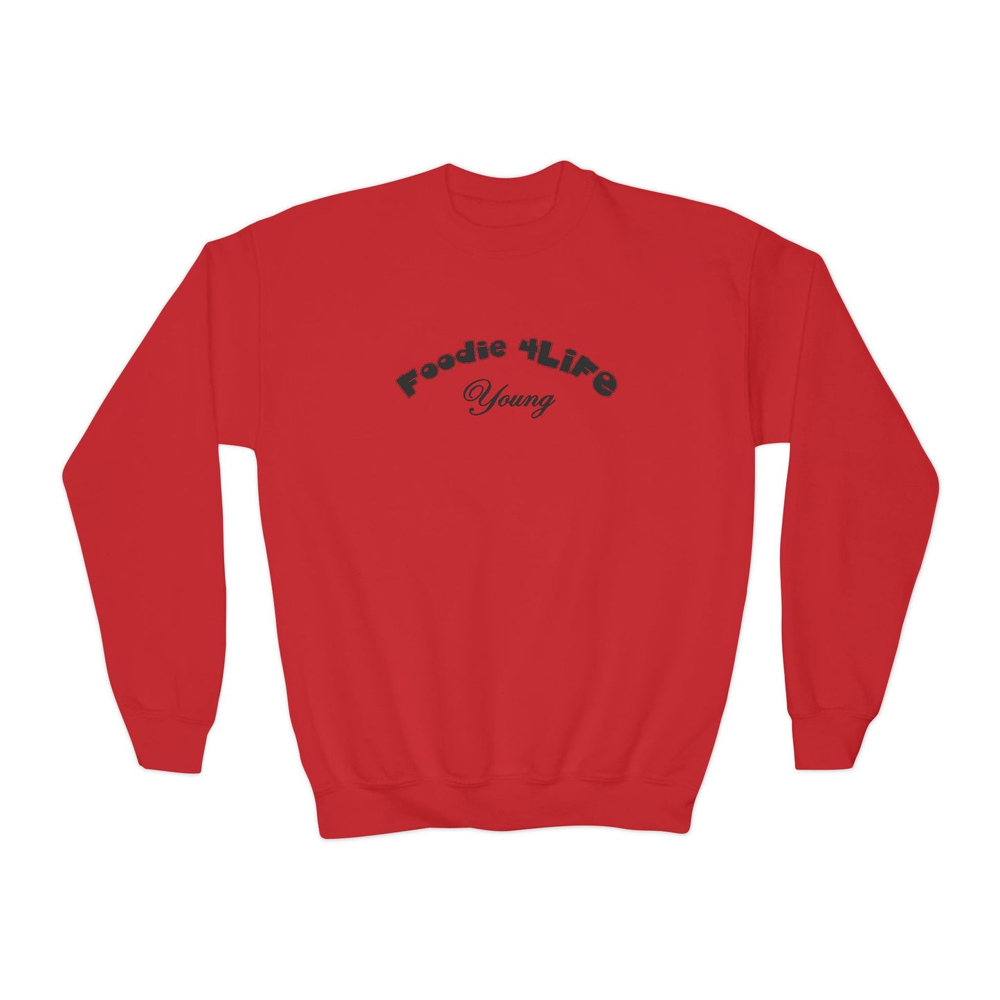 L.O.E.F Foodie 4Life Young Sweatshirt  (Black)