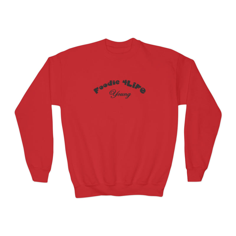 L.O.E.F Foodie 4Life Young Sweatshirt  (Black)