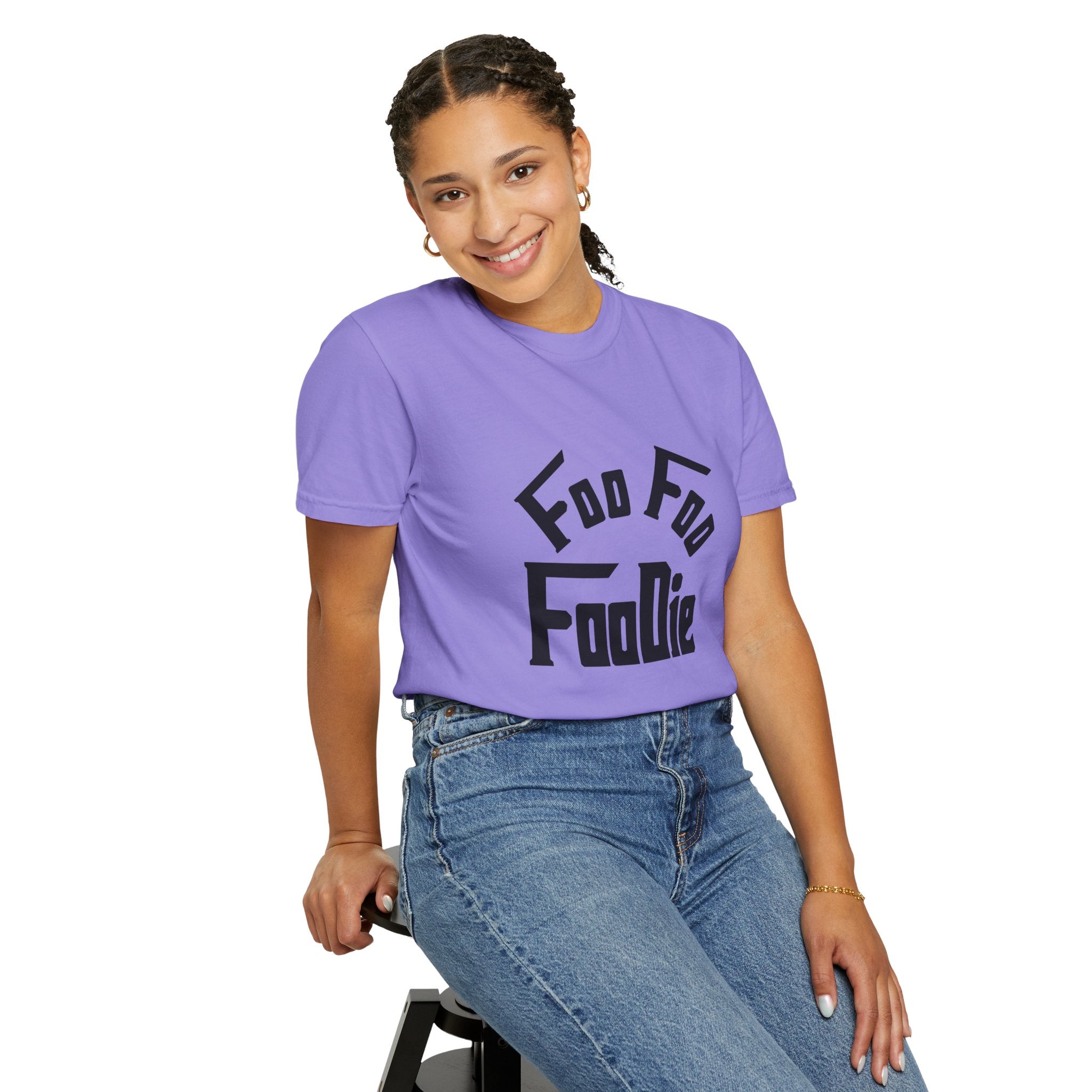 L.O.E.F FOO FOO FOODIE Unisex Tee shirt(Black)