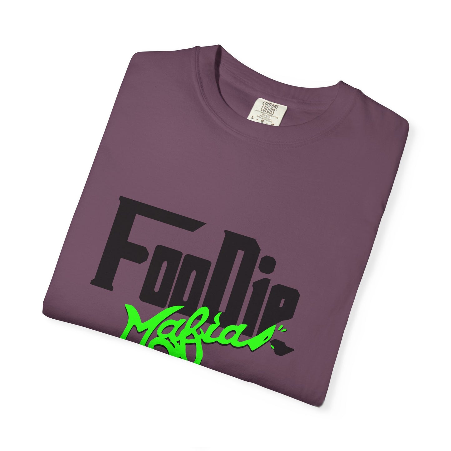 L.O.E.F Foodie Mafia Unisex Tee Shirt (Neon Green)