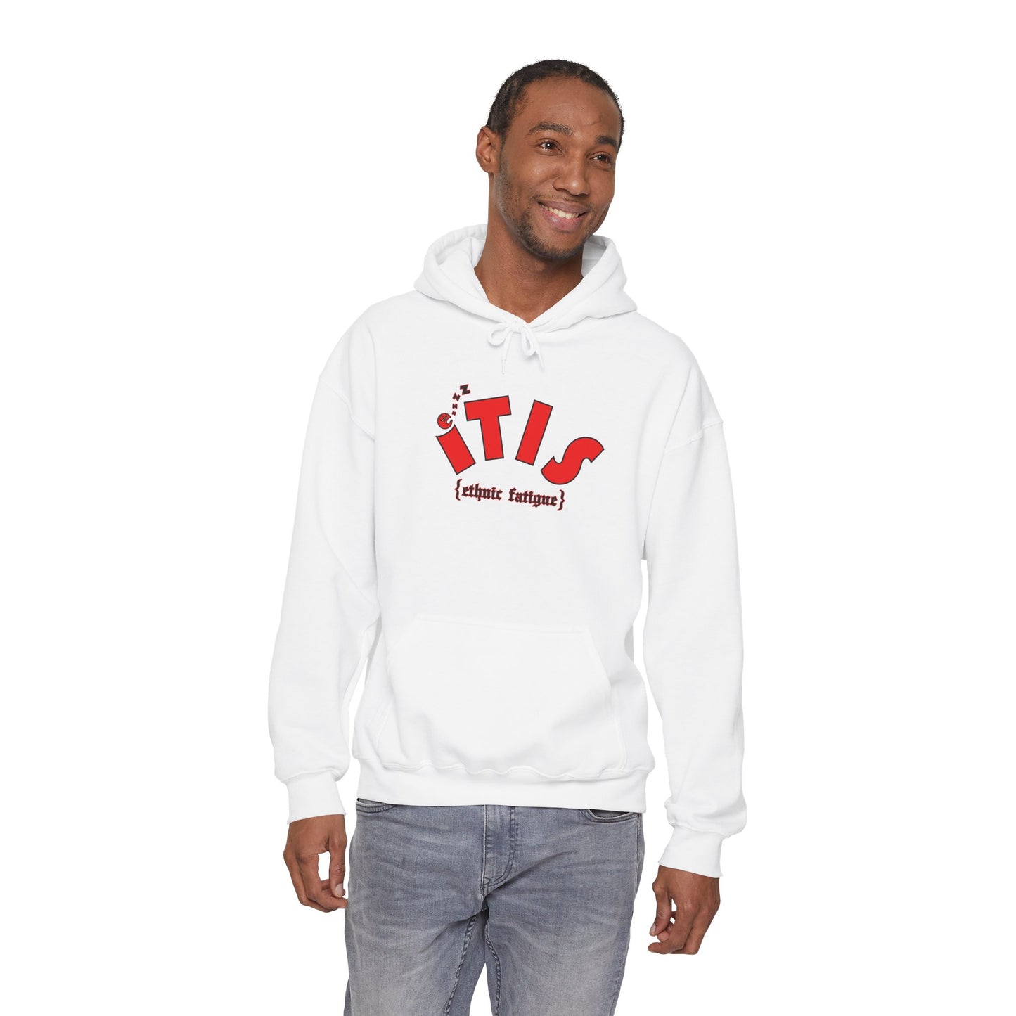 L.O.E.F ITIS Unisex Hooded Sweatshirt (Red)