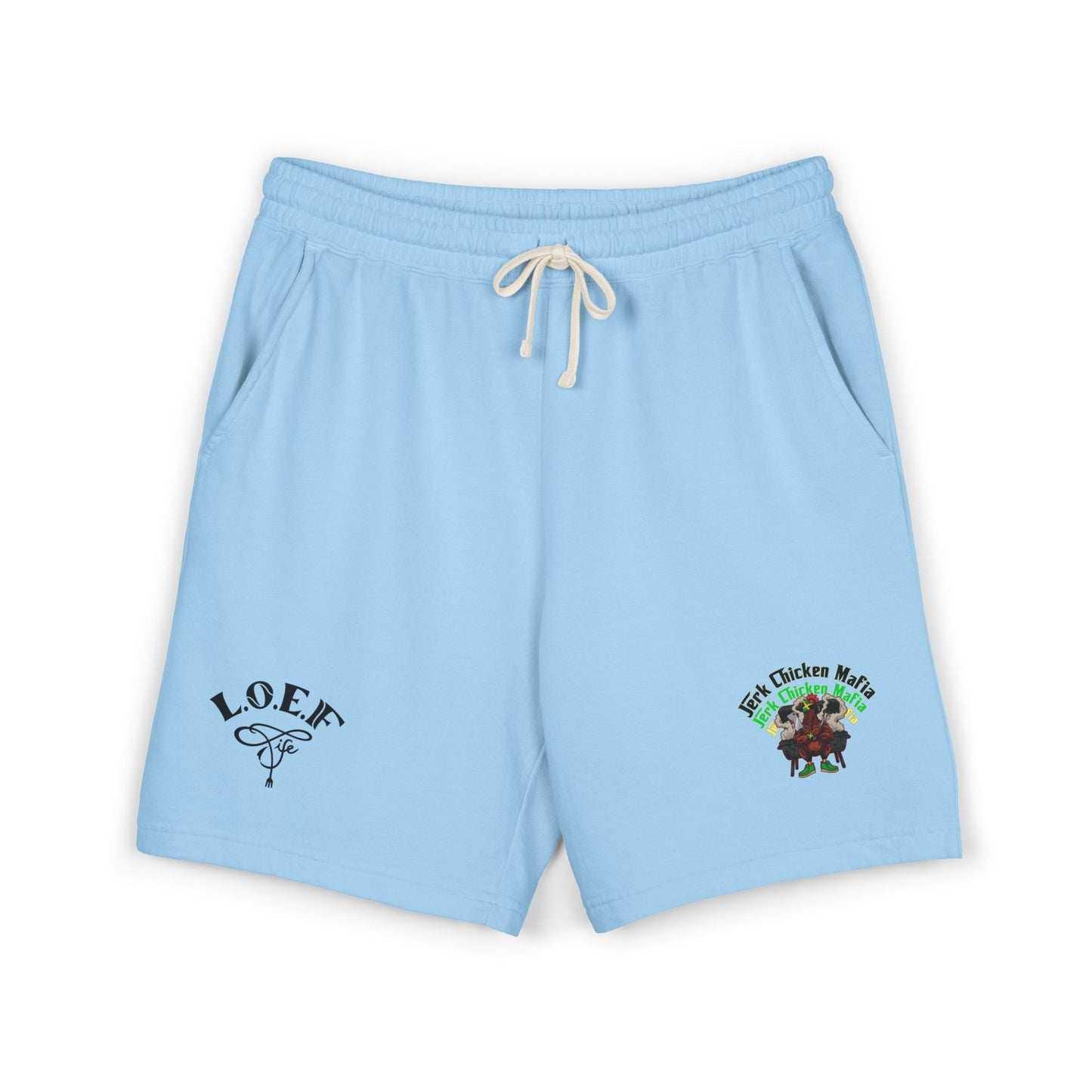 L.O.E.F Jerk Chicken Mafia Sweat Shorts