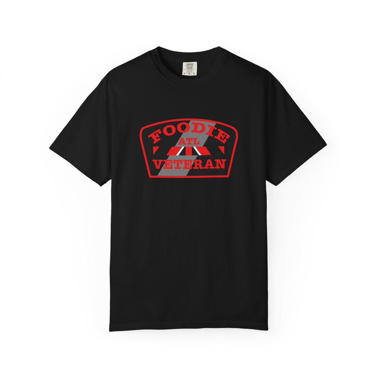 L.O.E.F Foodie Veteran ATL Unisex Tee Shirt (Red)