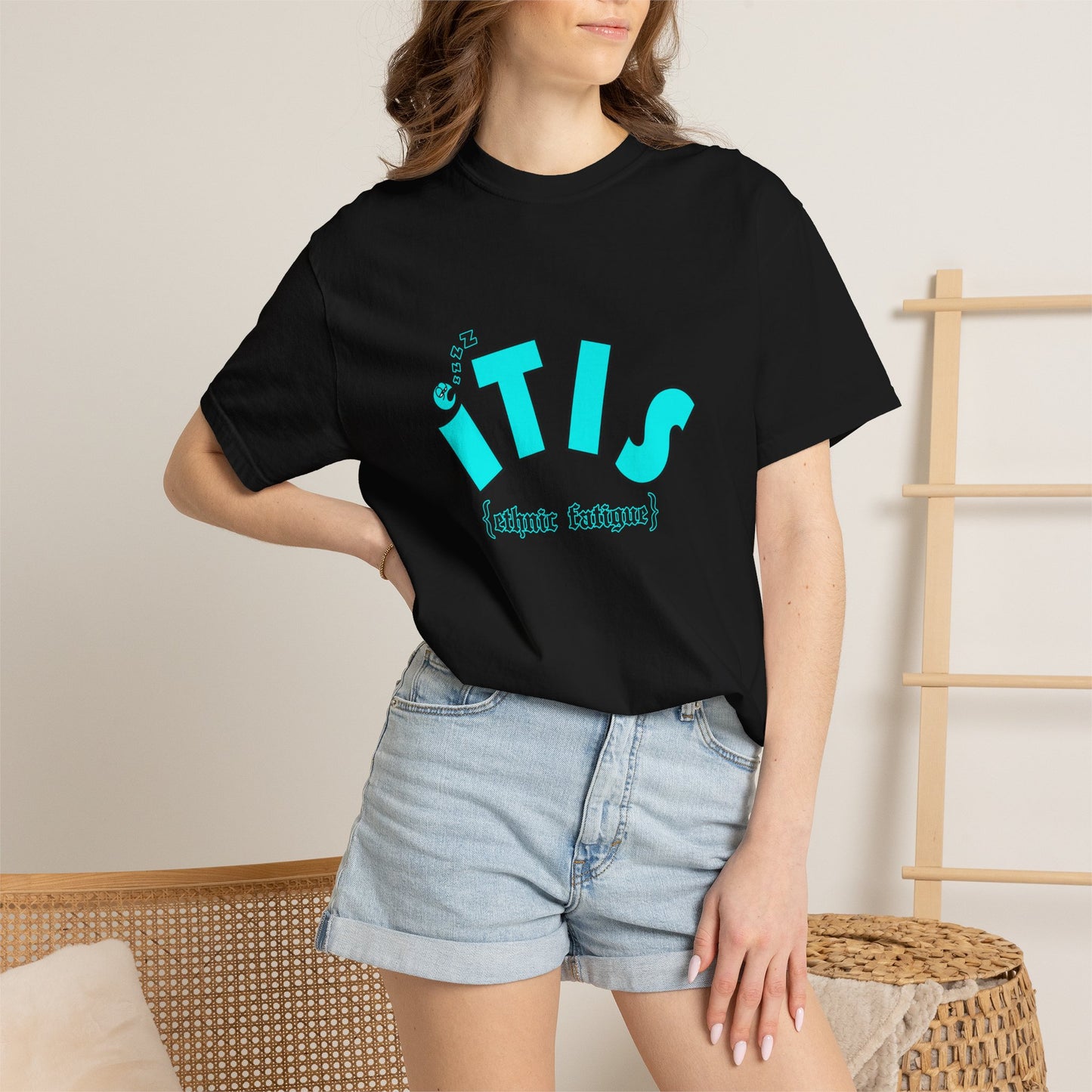 L.O.E.F ITIS Unisex Tee shirt (Blue)