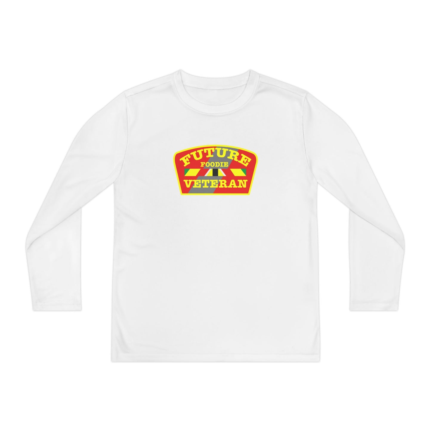 L.O.E.F Future Foodie Veteran Youth Long Sleeve Tee (Yellow and Red)