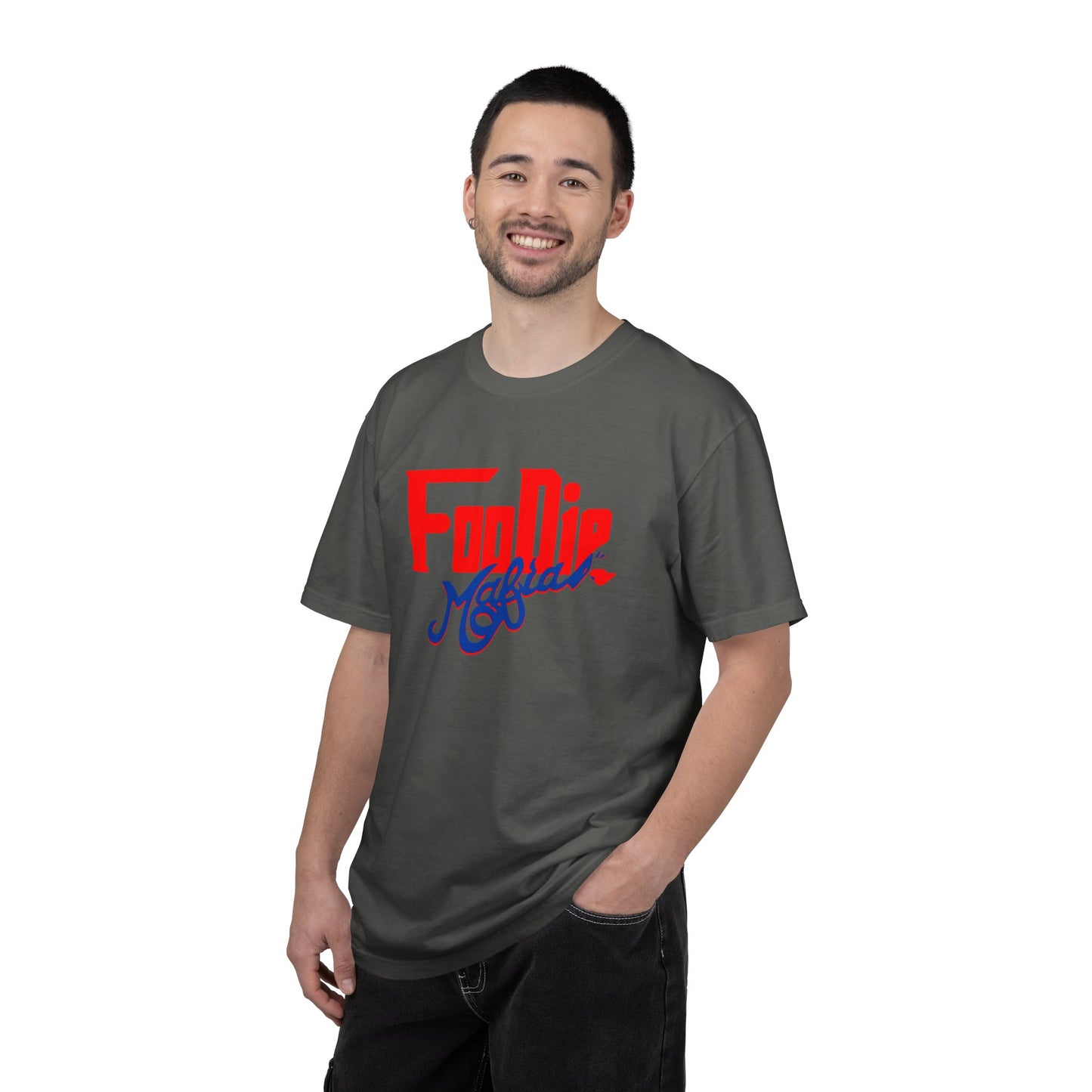 L.O.E.F Red Foodie Mafia Unisex Tee shirt (Cobalt Blue)
