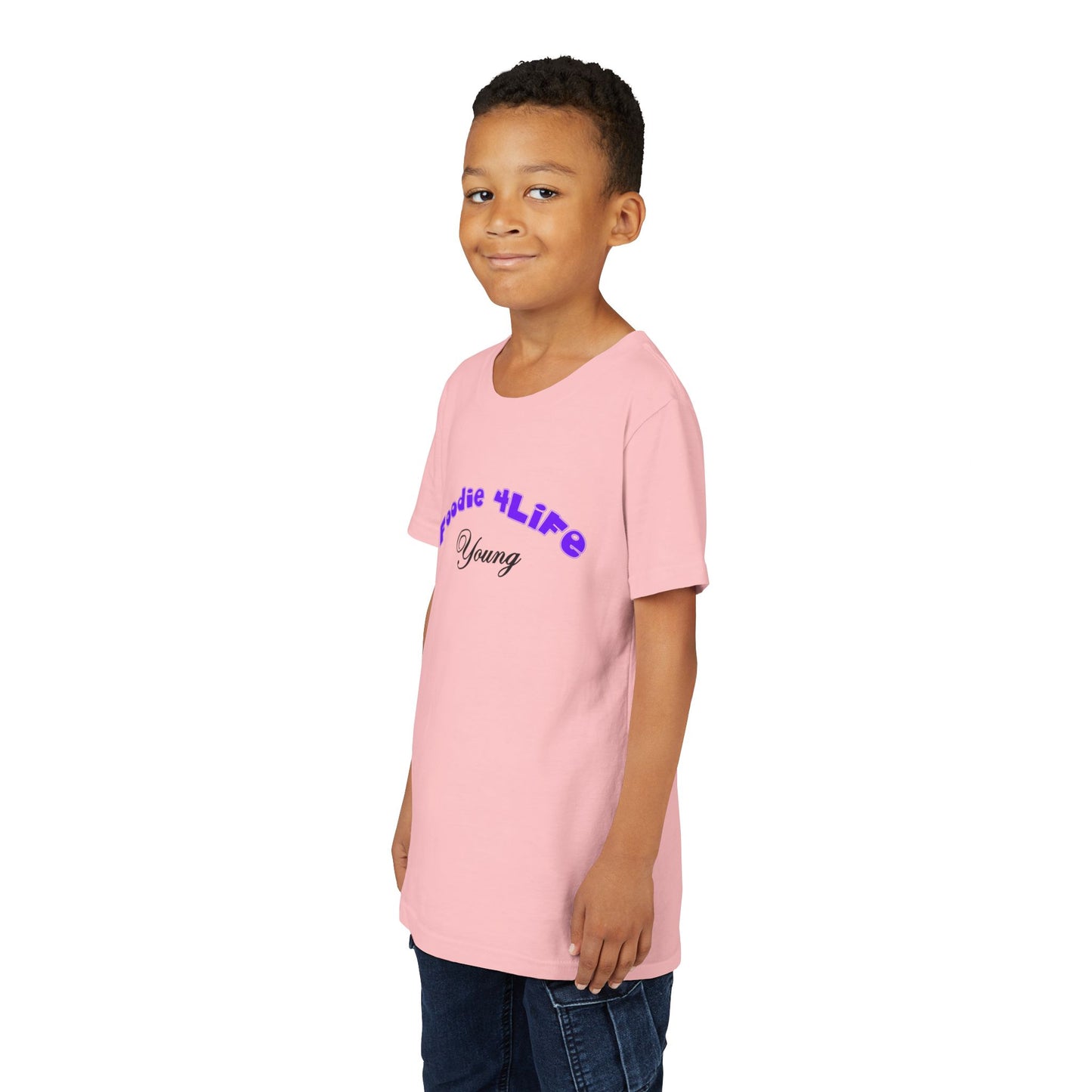 L.O.E.F Foodie 4Life Young Tee Shirt  (Violet)