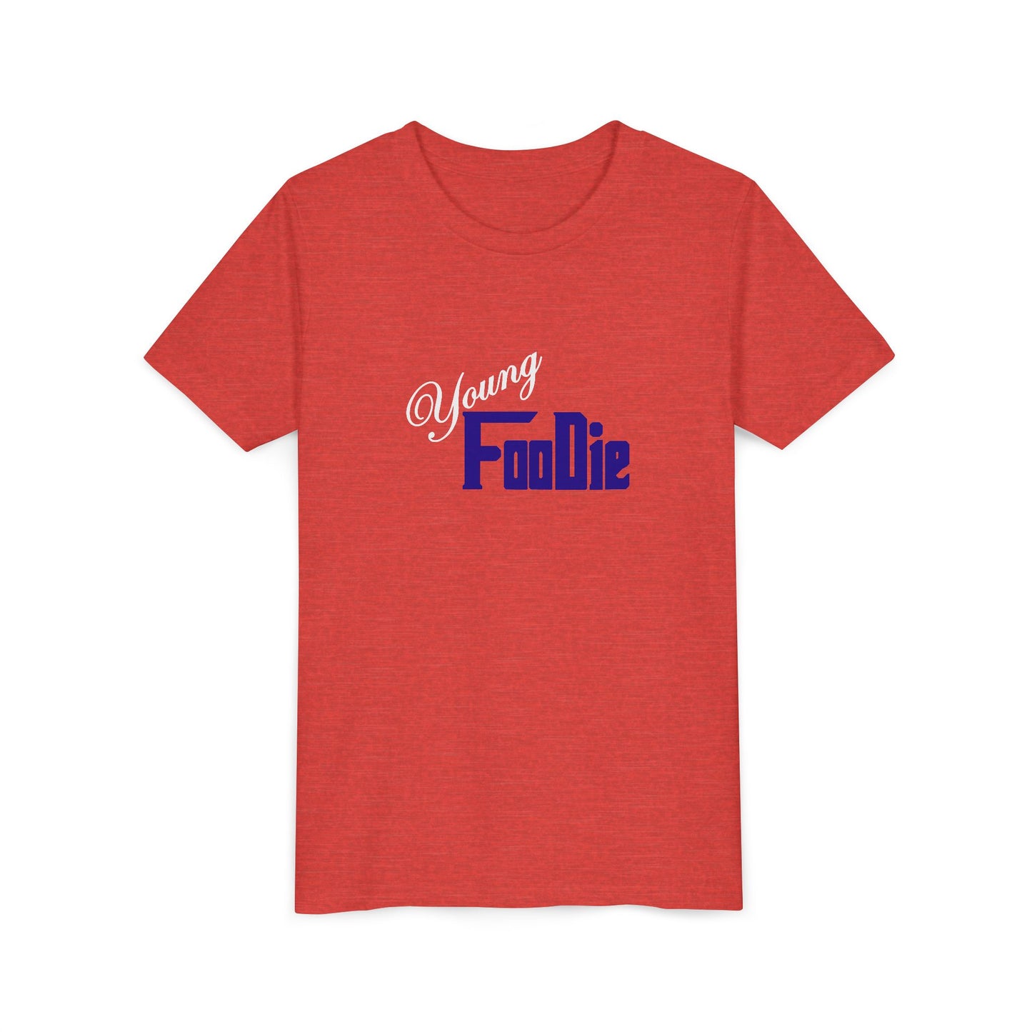 L.O.E.F White Young Foodie Kids Short Sleeve Tee (Dark Blue)