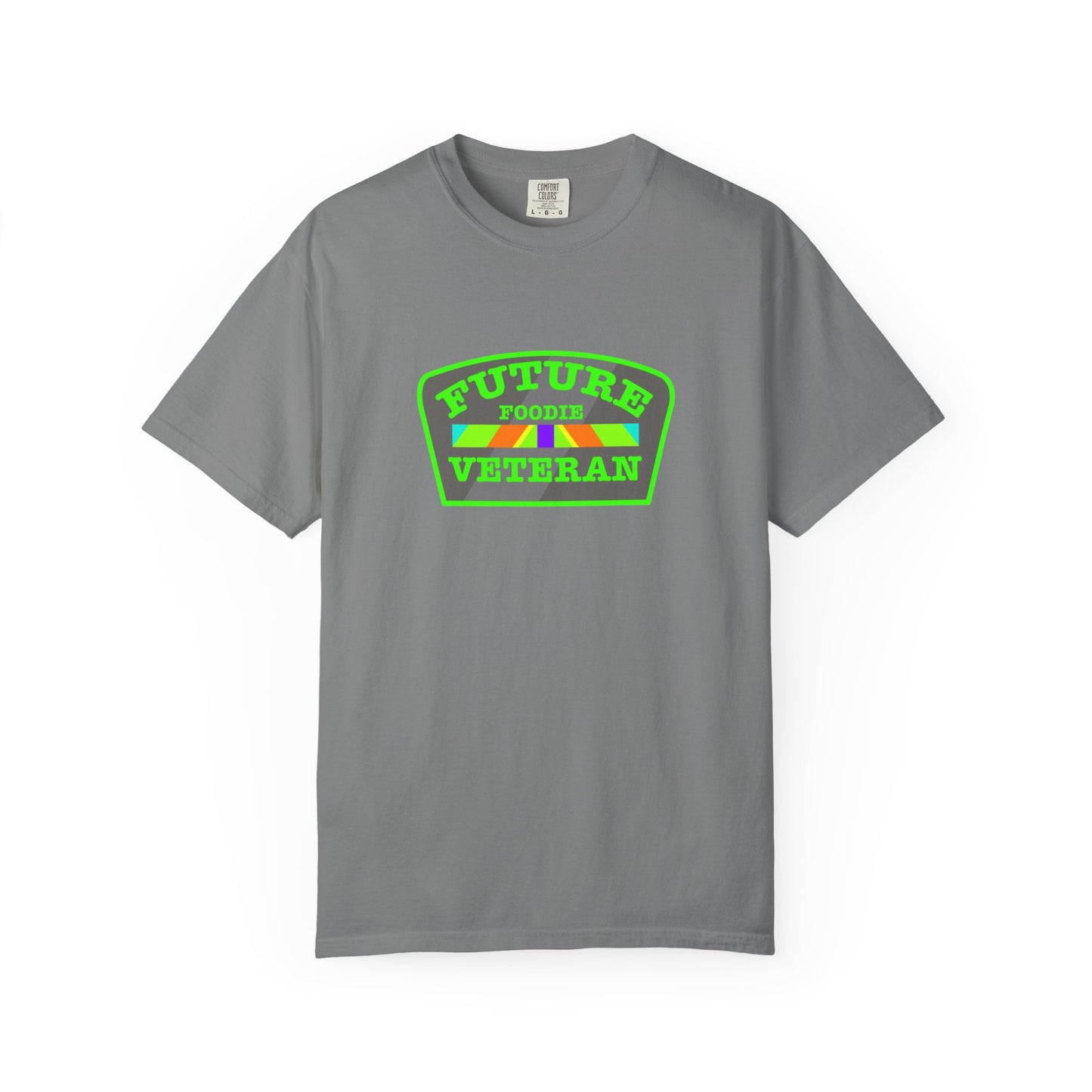 L.O.E.F Future Foodie Veteran Tee Shirt  (Neon Green)