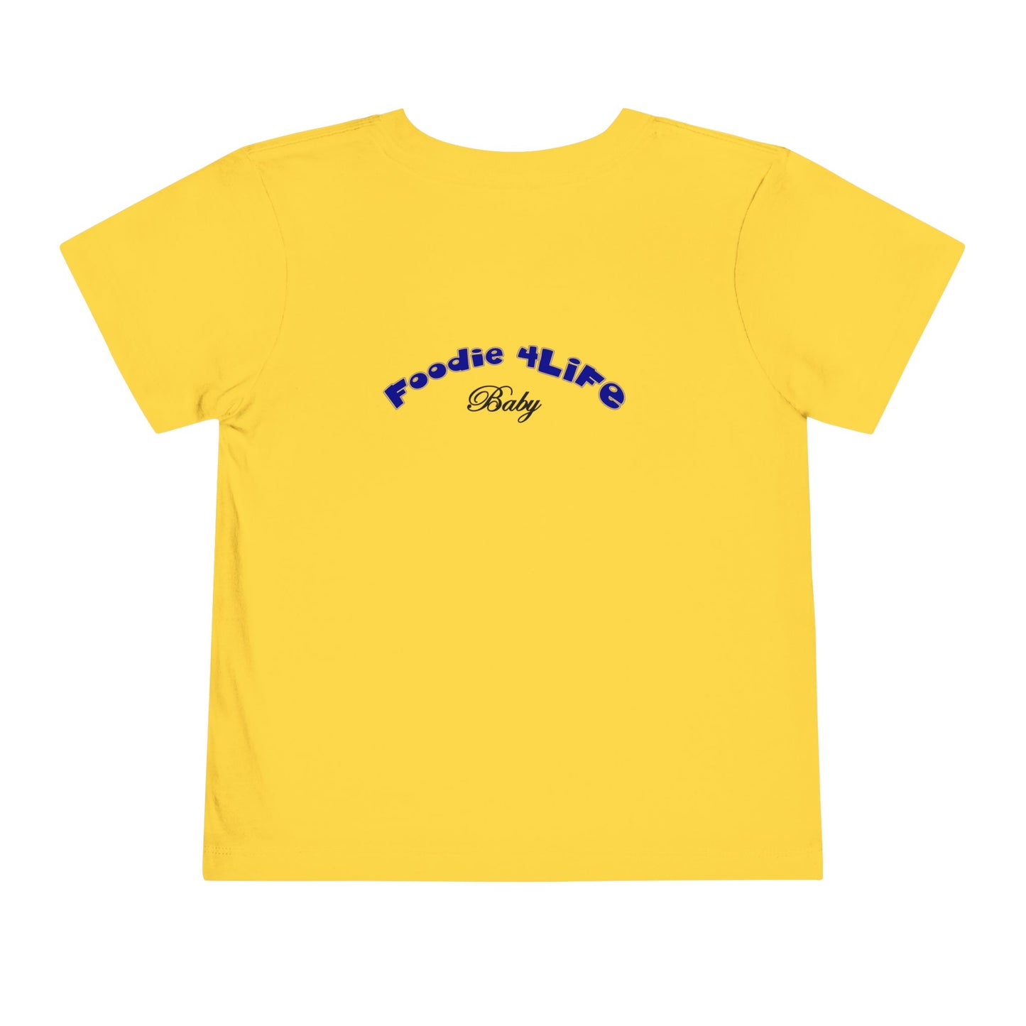 L.O.E.F Foodie 4Life Baby Short Sleeve Tee Shirt (Dark Blue)