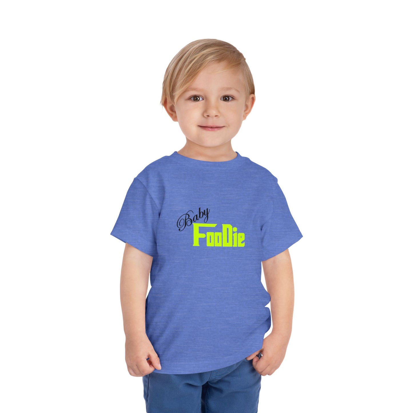 L.O.E.F Baby Foodie Toodler Tee Shirt (Neon Yellow)