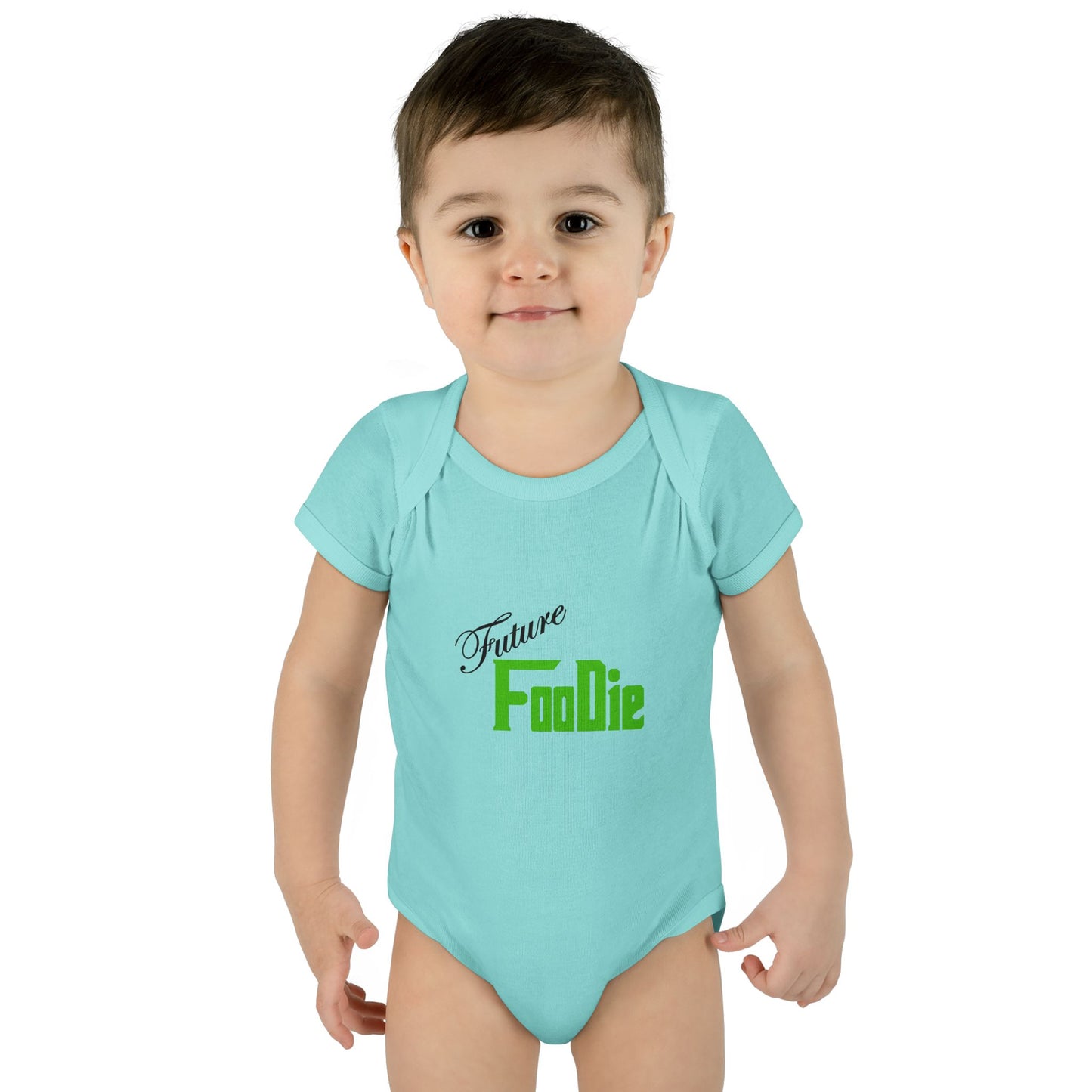 L.O.E.F Future Foodie Toddler Bodysuit (Kelly Green)