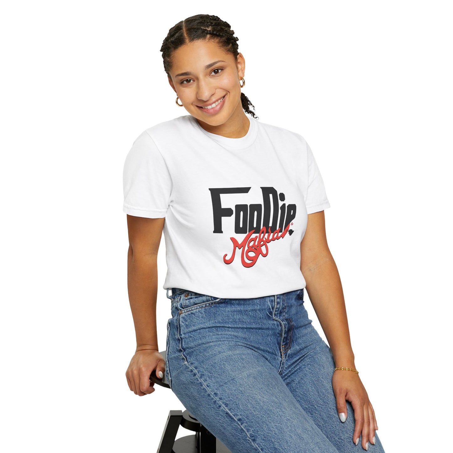 L.O.E.F Foodie Mafia Unisex Tee shirt (Flat Red)