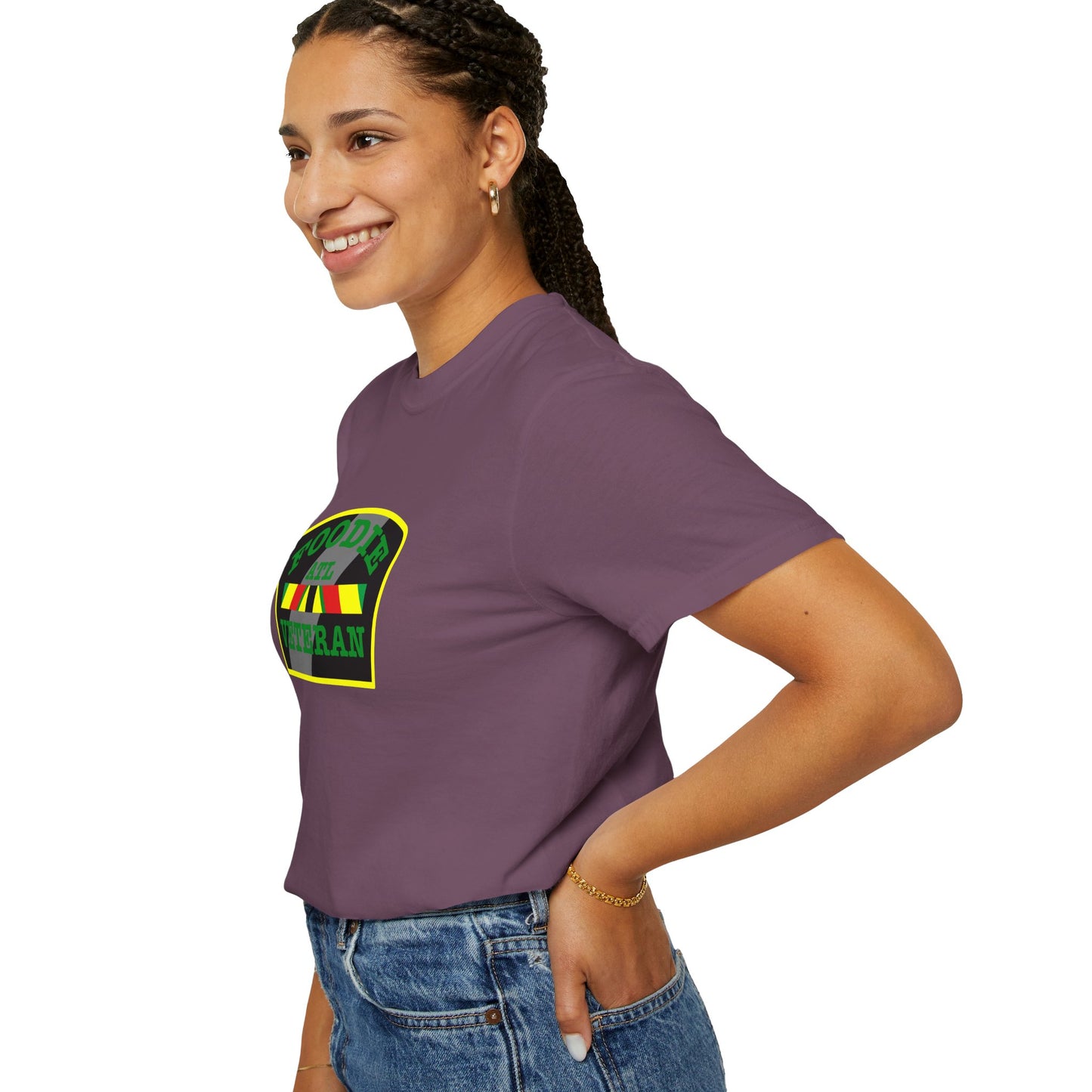 L.O.E.F Foodie Veteran ATL Unisex Tee Shirt (Green)