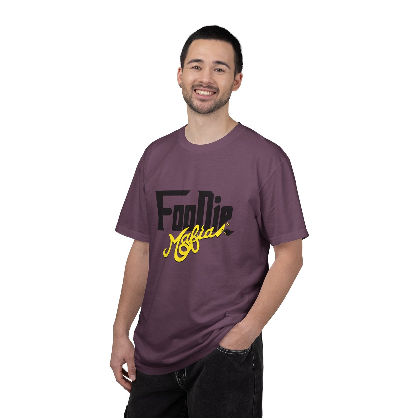 L.O.E.F Foodie Mafia Unisex Tee shirt (Bright Yellow)