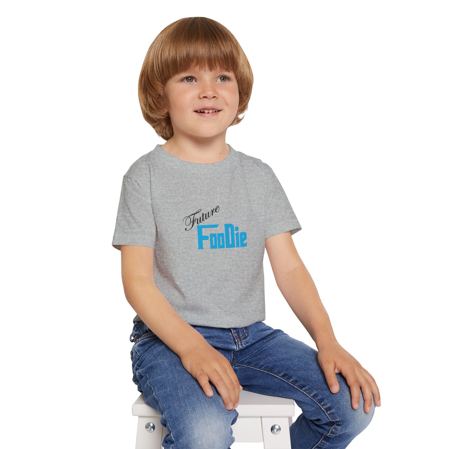 L.O.E.F Future Foodie Toodler Tee Shirt (Neon Blue)