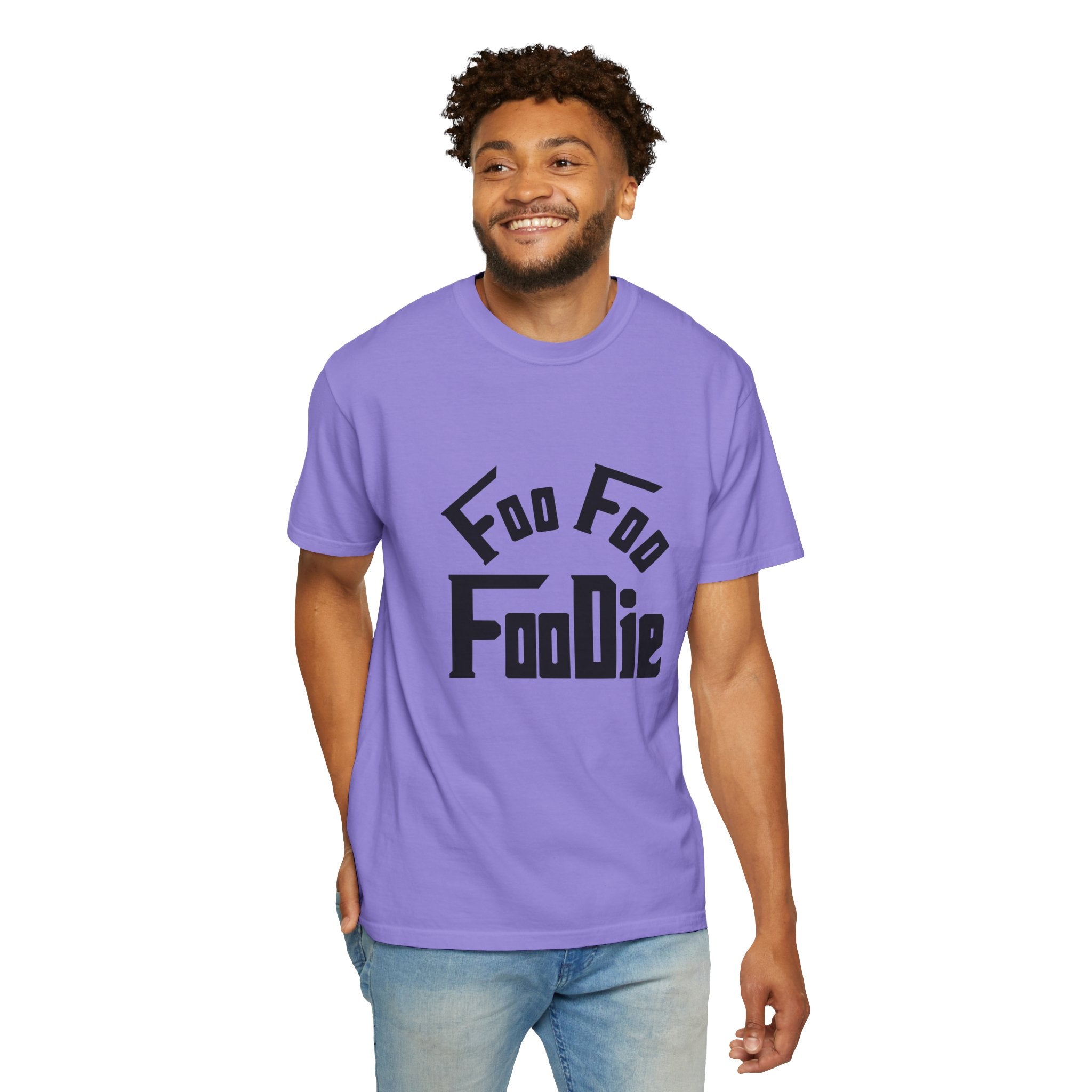 L.O.E.F FOO FOO FOODIE Unisex Tee shirt(Black)