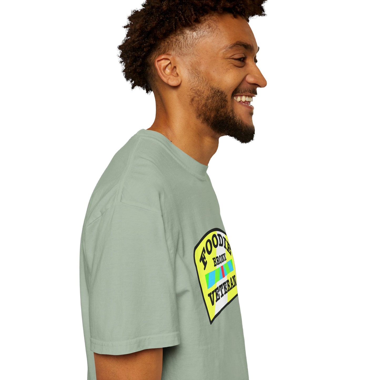 L.O.E.F Foodie Veteran Bronx Unisex Tee Shirt (Yellow)