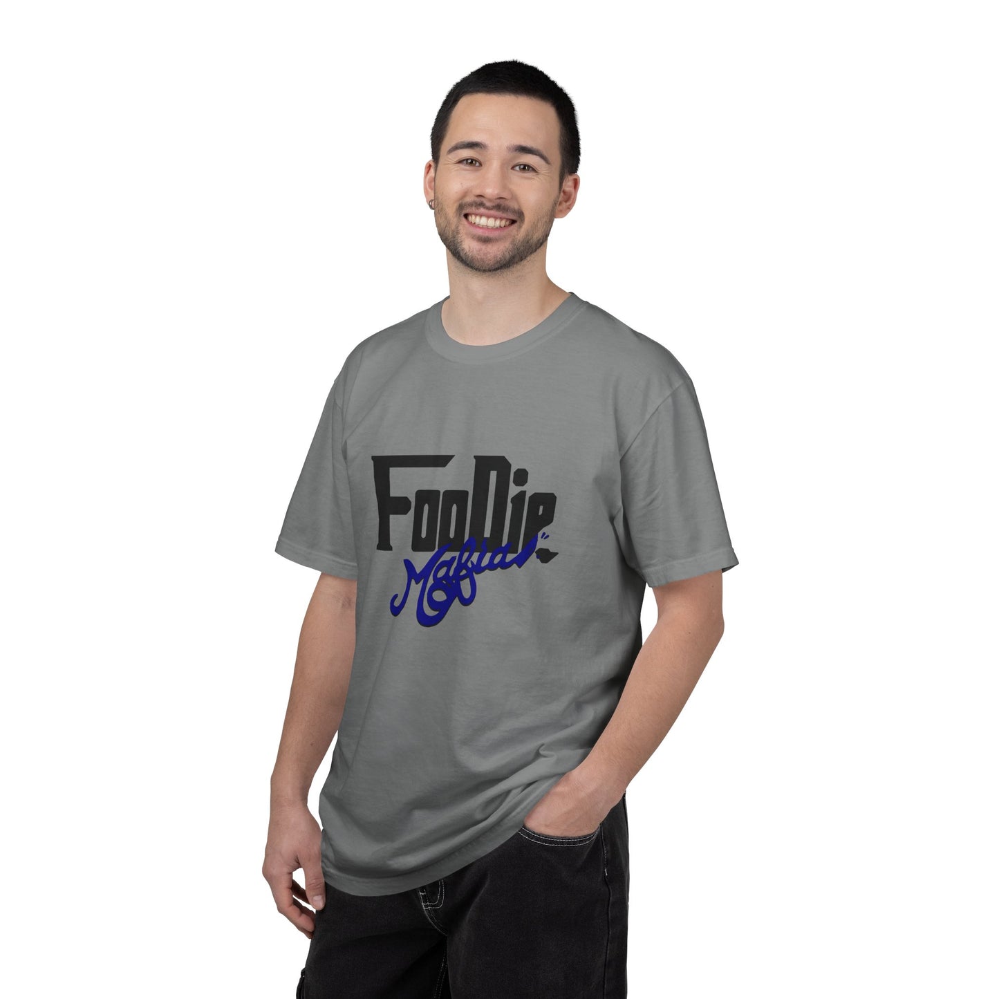 L.O.E.F Foodie Mafia Unisex Tee shirt (Dark Blue)