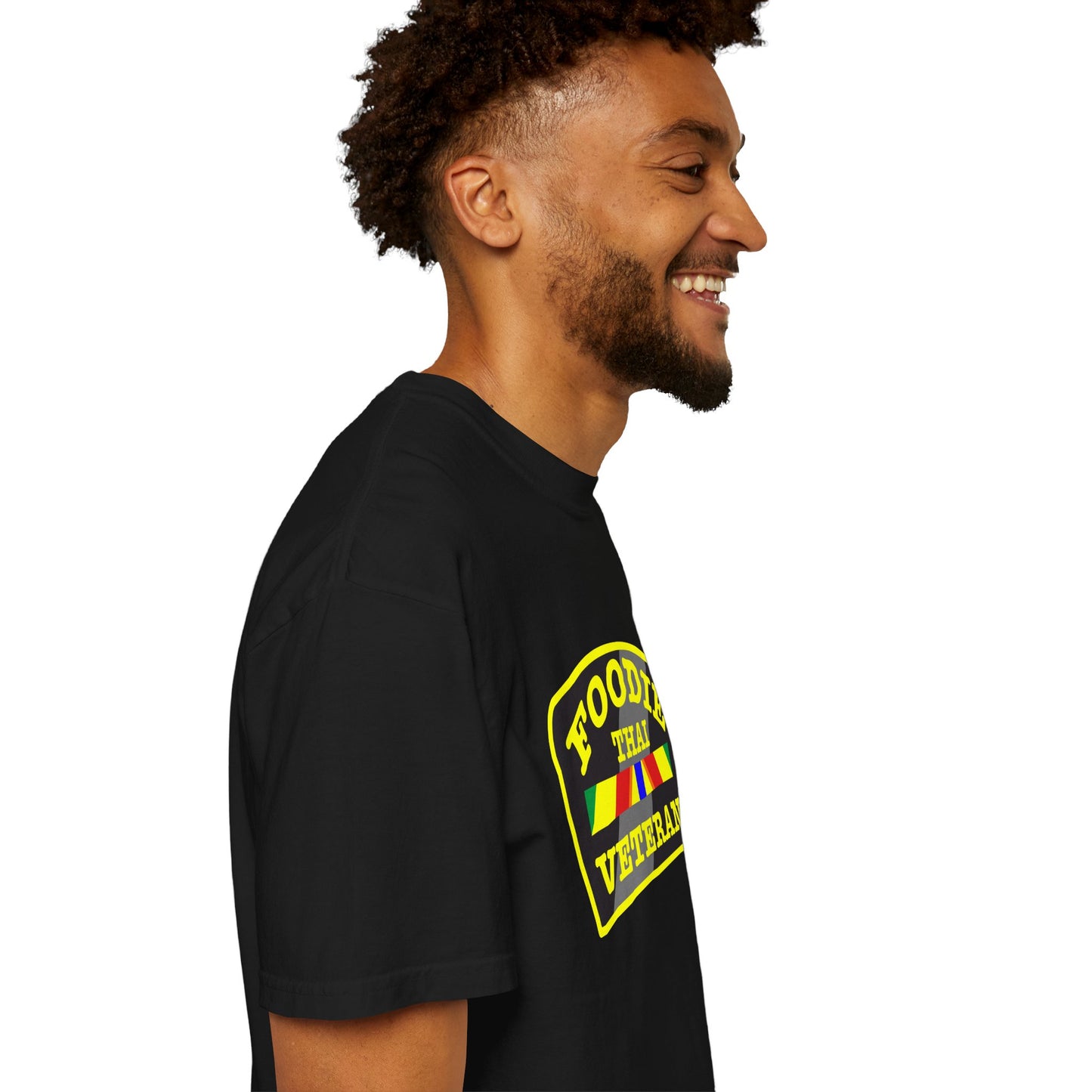 L.O.E.F Foodie Veteran THAI Unisex Tee Shirt (Yellow)