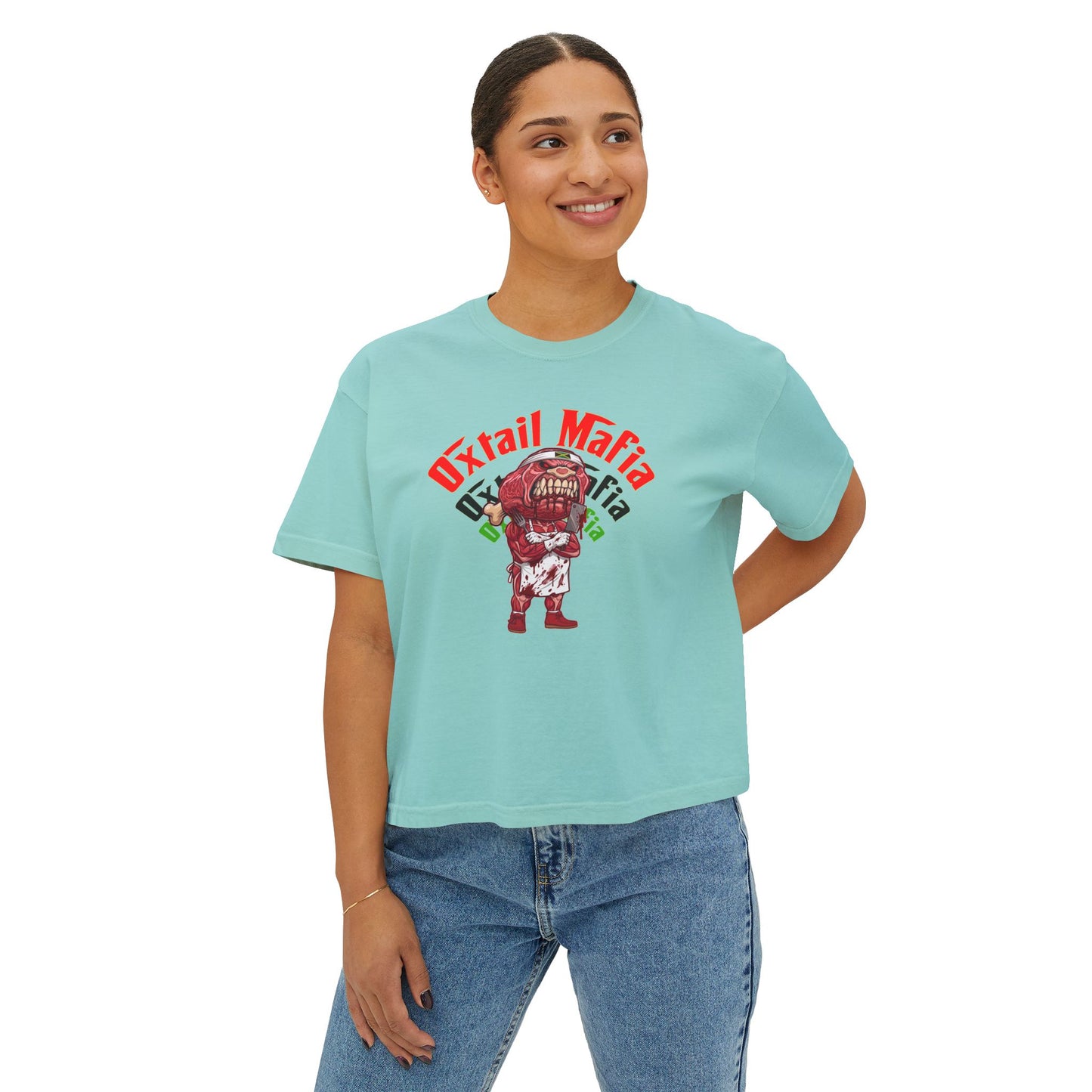 L.O.E.F Oxtail Mafia Boxy Tee