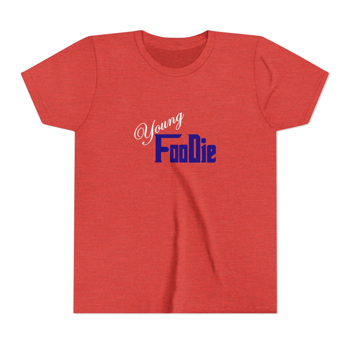 L.O.E.F White Young Foodie Kids Short Sleeve Tee (Dark Blue)