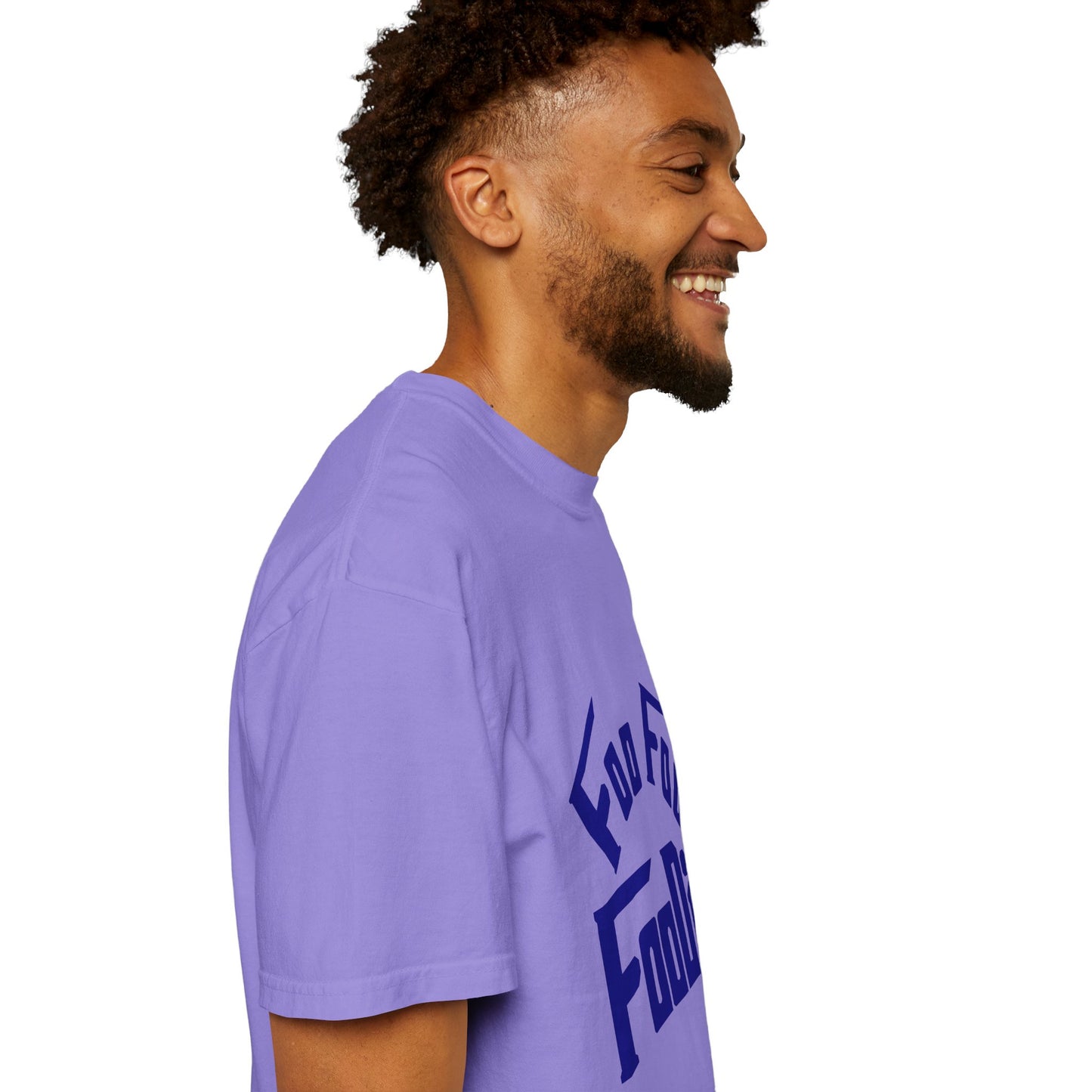 L.O.E.F FOO FOO FOODIE Unisex Tee shirt(Dark Blue)