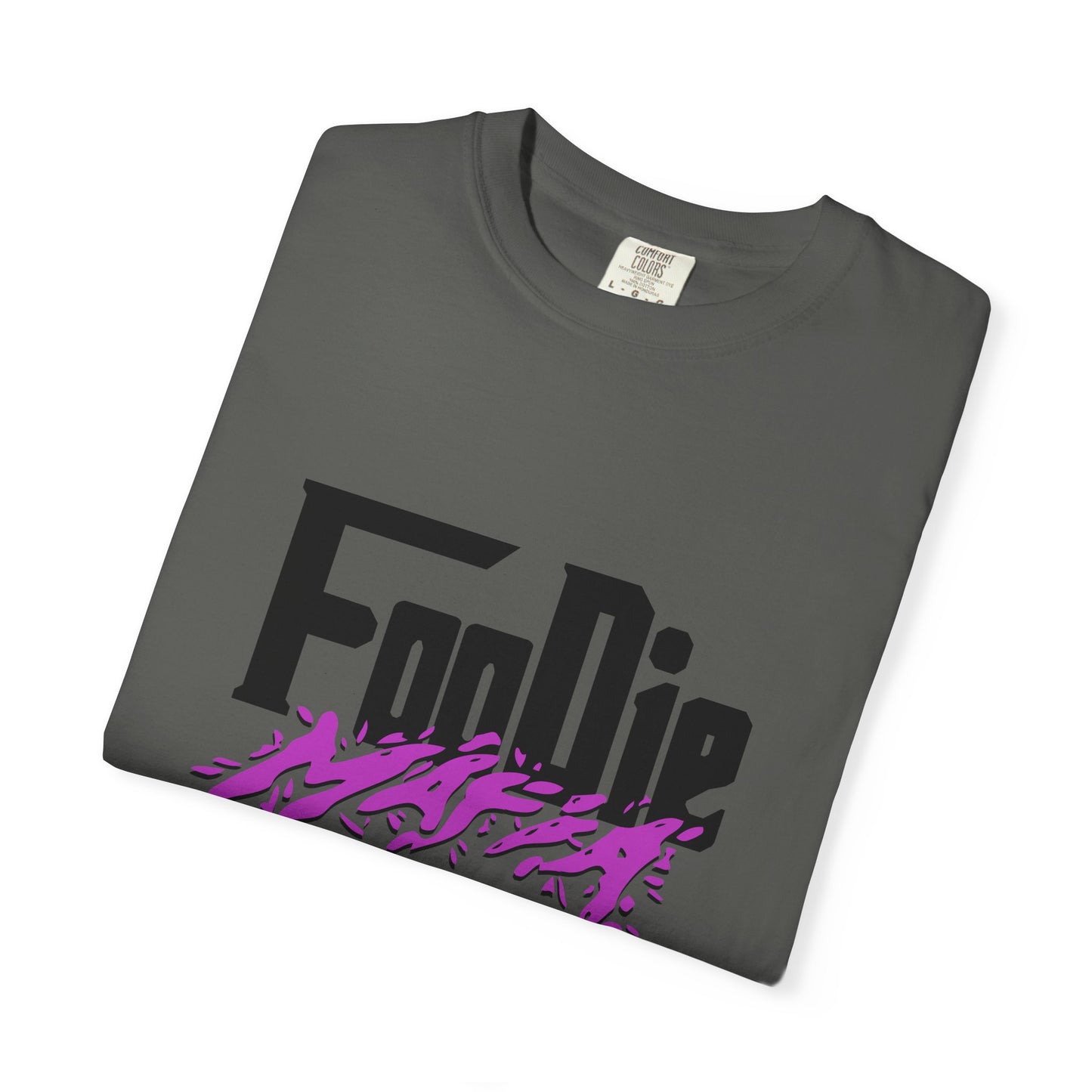L.O.E.F Foodie Mafia Unisex Tee Shirt (Bright Purple)