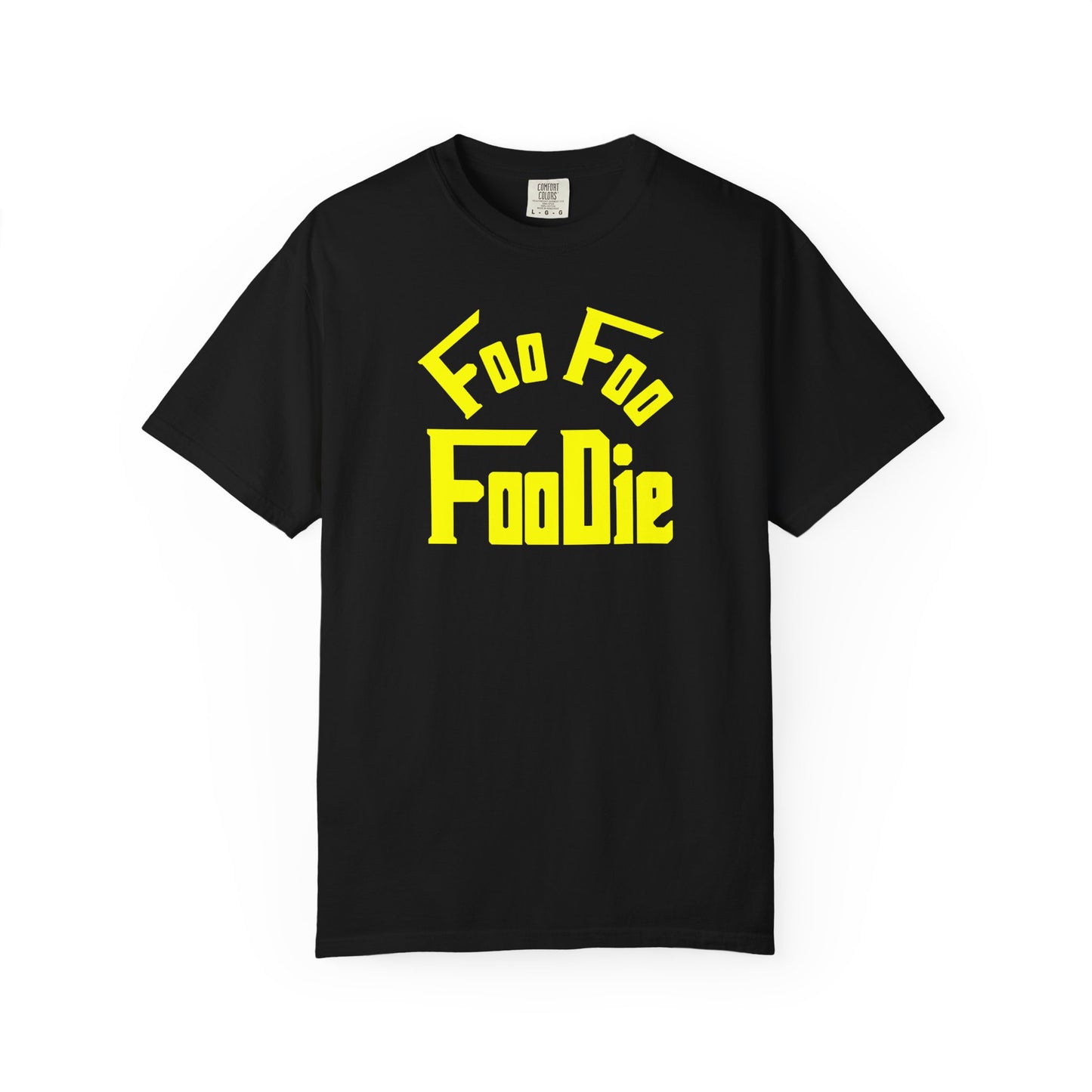 L.O.E.F FOO FOO FOODIE Unisex Tee shirt (Yellow)