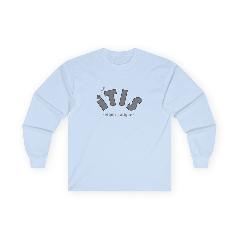 L.O.E.F ITIS Unisex Long Sleeve Tee (Gray)