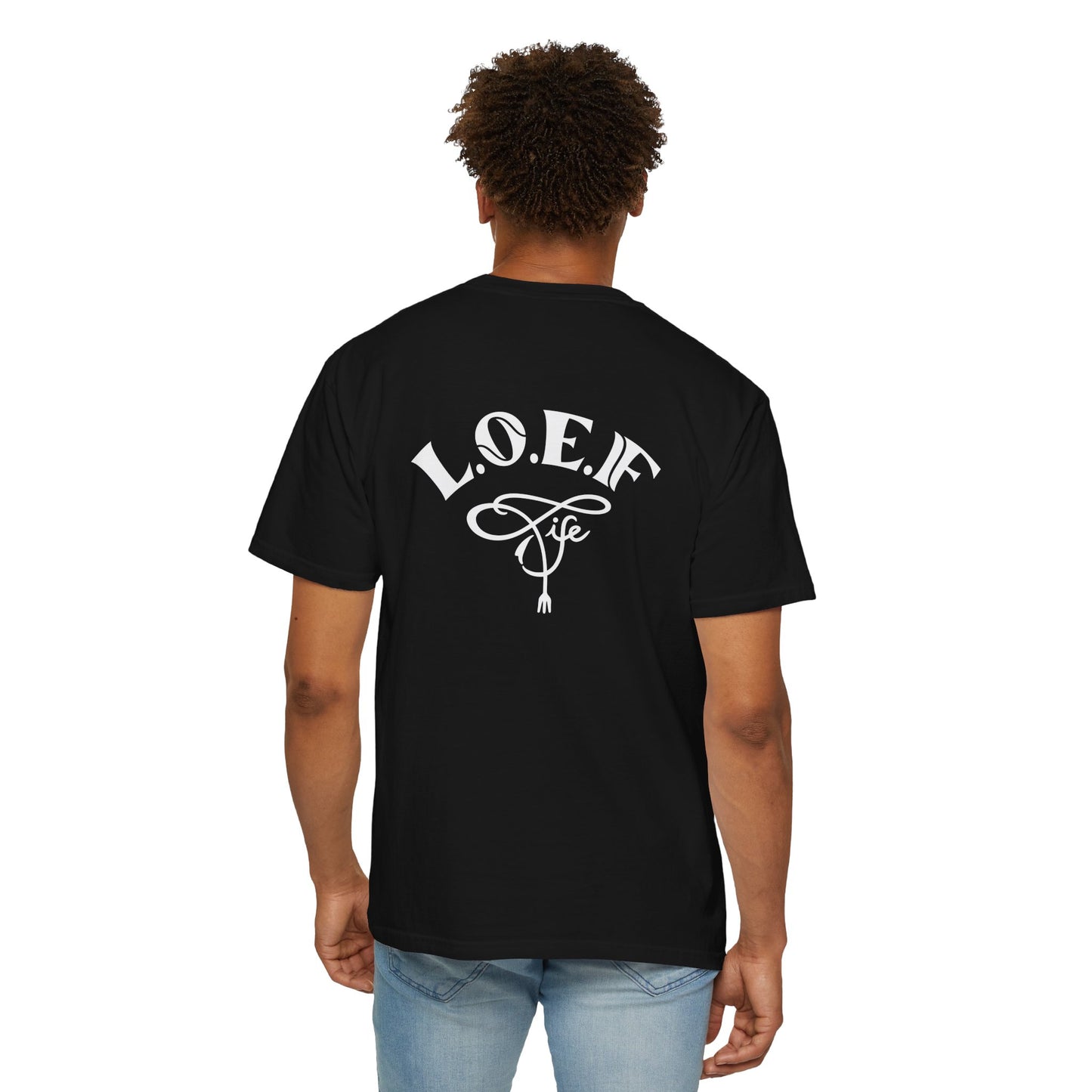L.O.E.F Foodie Unisex Tee Shirt (Fuchsia)