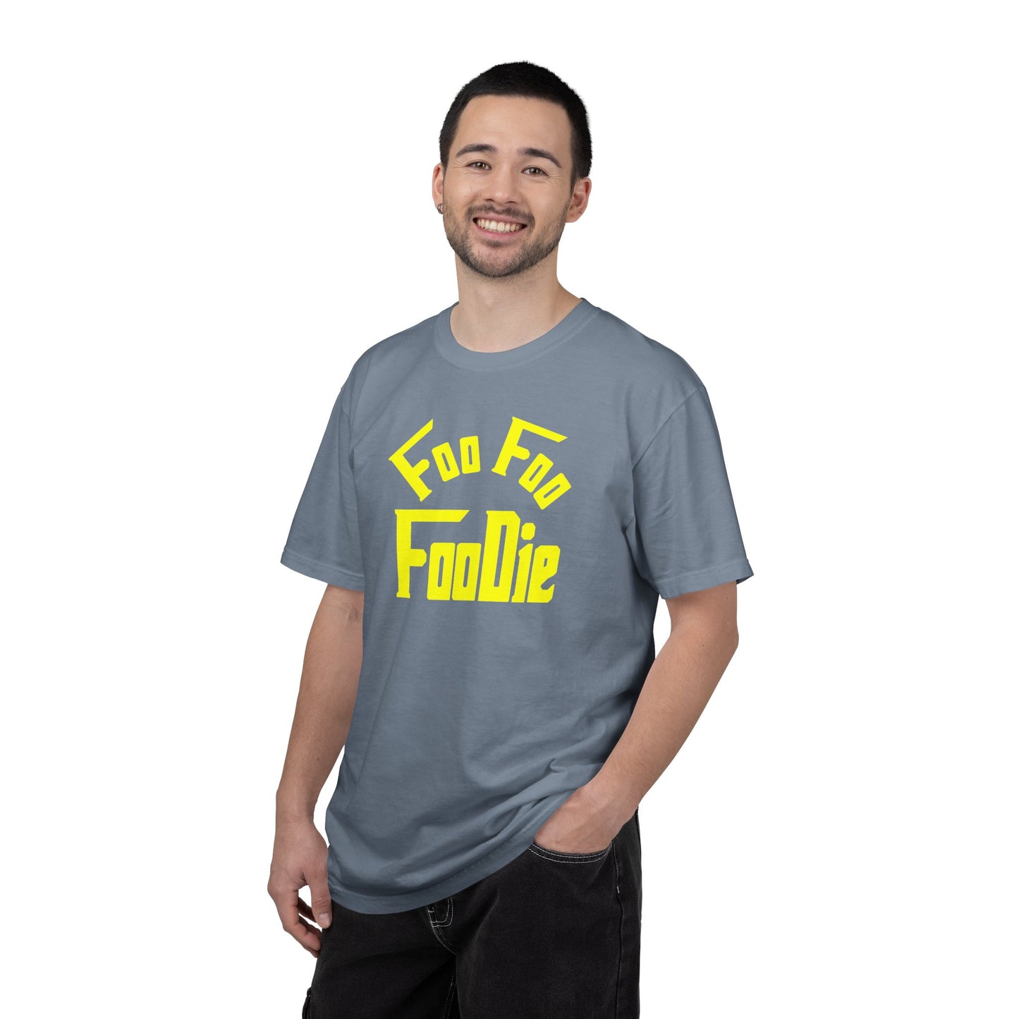 L.O.E.F FOO FOO FOODIE Unisex Tee shirt (Yellow)