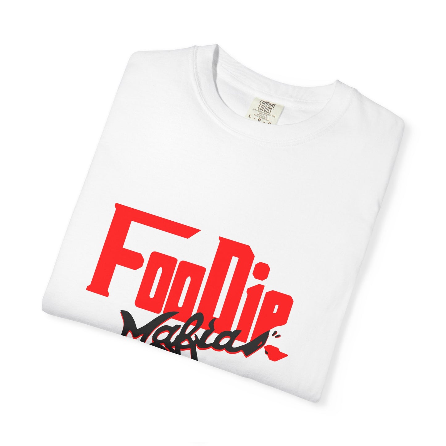 L.O.E.F Red Foodie Mafia Unisex Tee shirt (Black)