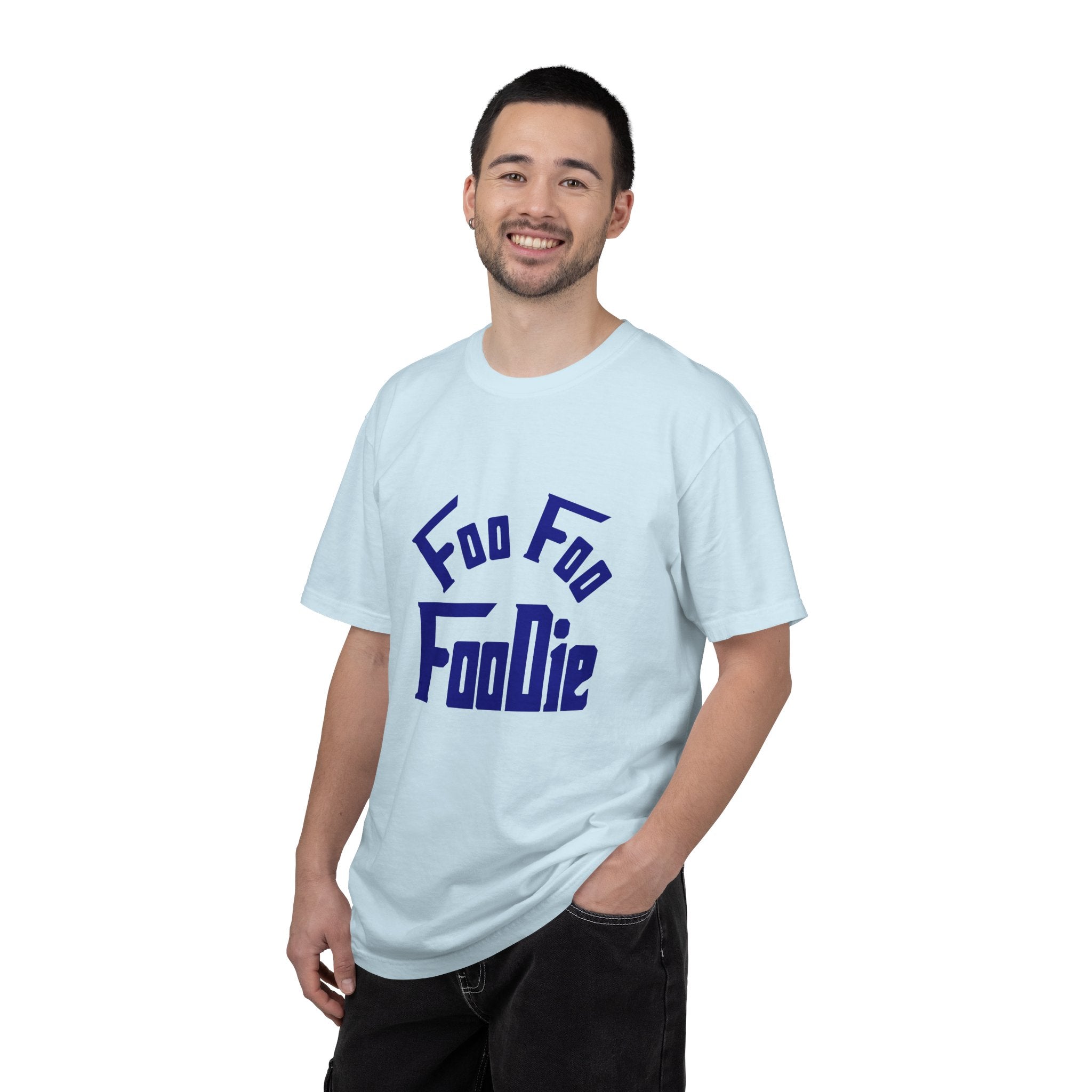 L.O.E.F FOO FOO FOODIE Unisex Tee shirt(Dark Blue)
