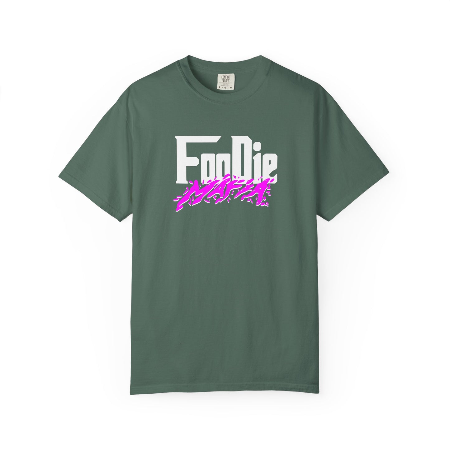 L.O.E.F Foodie Mafia Unisex Tee Shirt  (Purple)