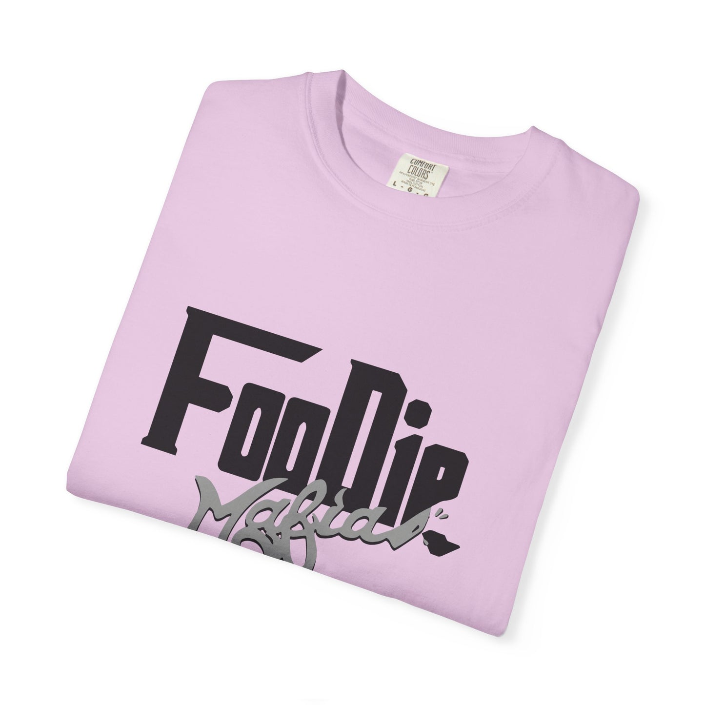 L.O.E.F Foodie Mafia Unisex Tee shirt (Metallic Grey)