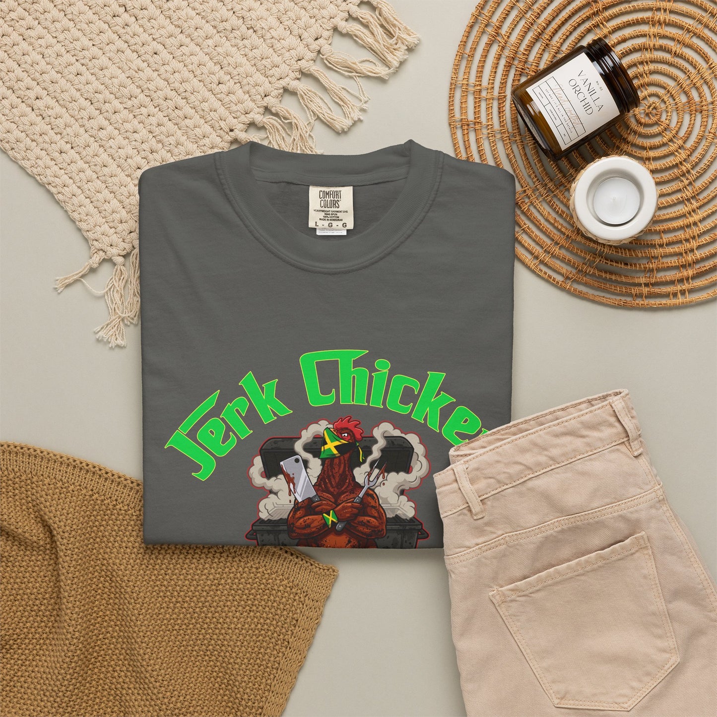 L.O.E.F Jerk Chicken Mafia Unisex Tee Shirt