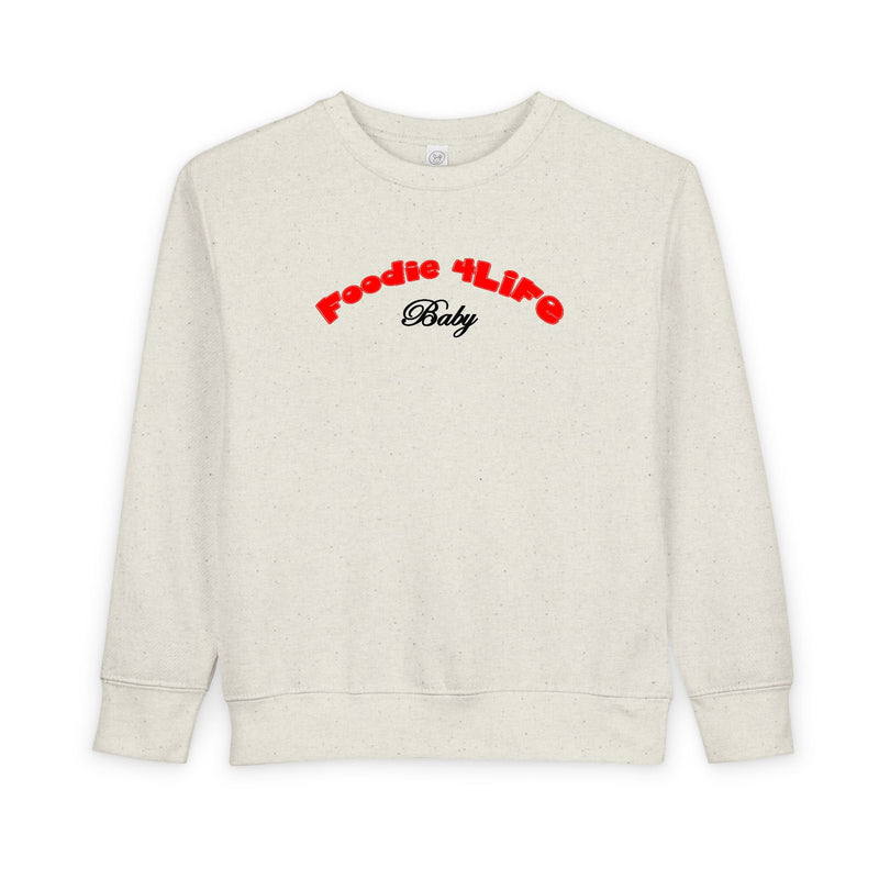 L.O.E.F Foodie 4Life Baby Sweatshirt  (Fiery Red)