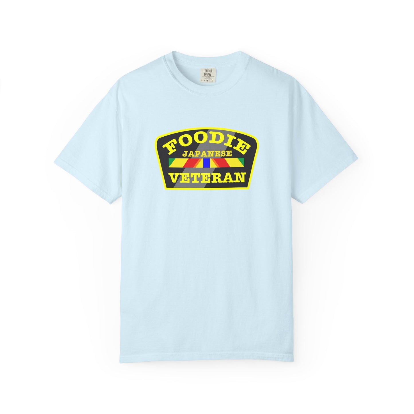 Foodie Veteran Japanese Flag T-Shirt