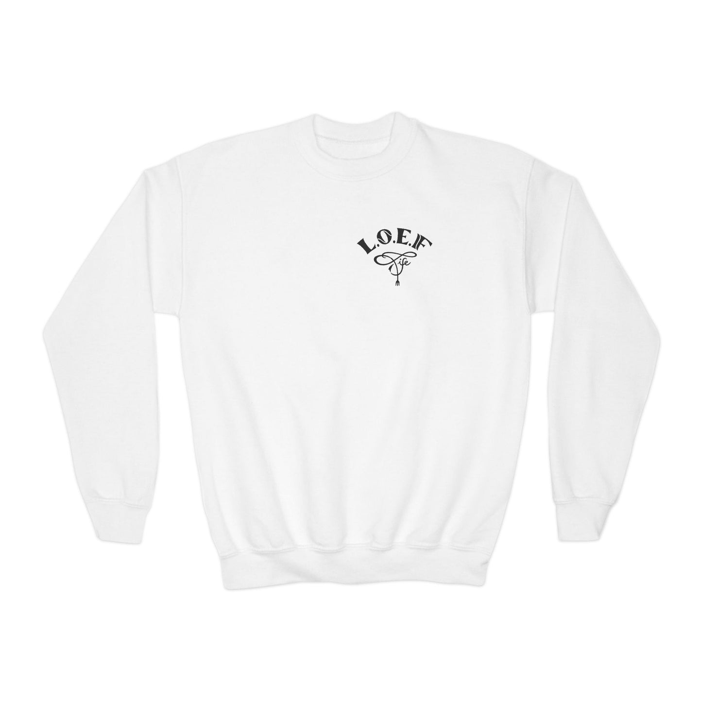 L.O.E.F Foodie 4Life Young Sweatshirt  (Rust)
