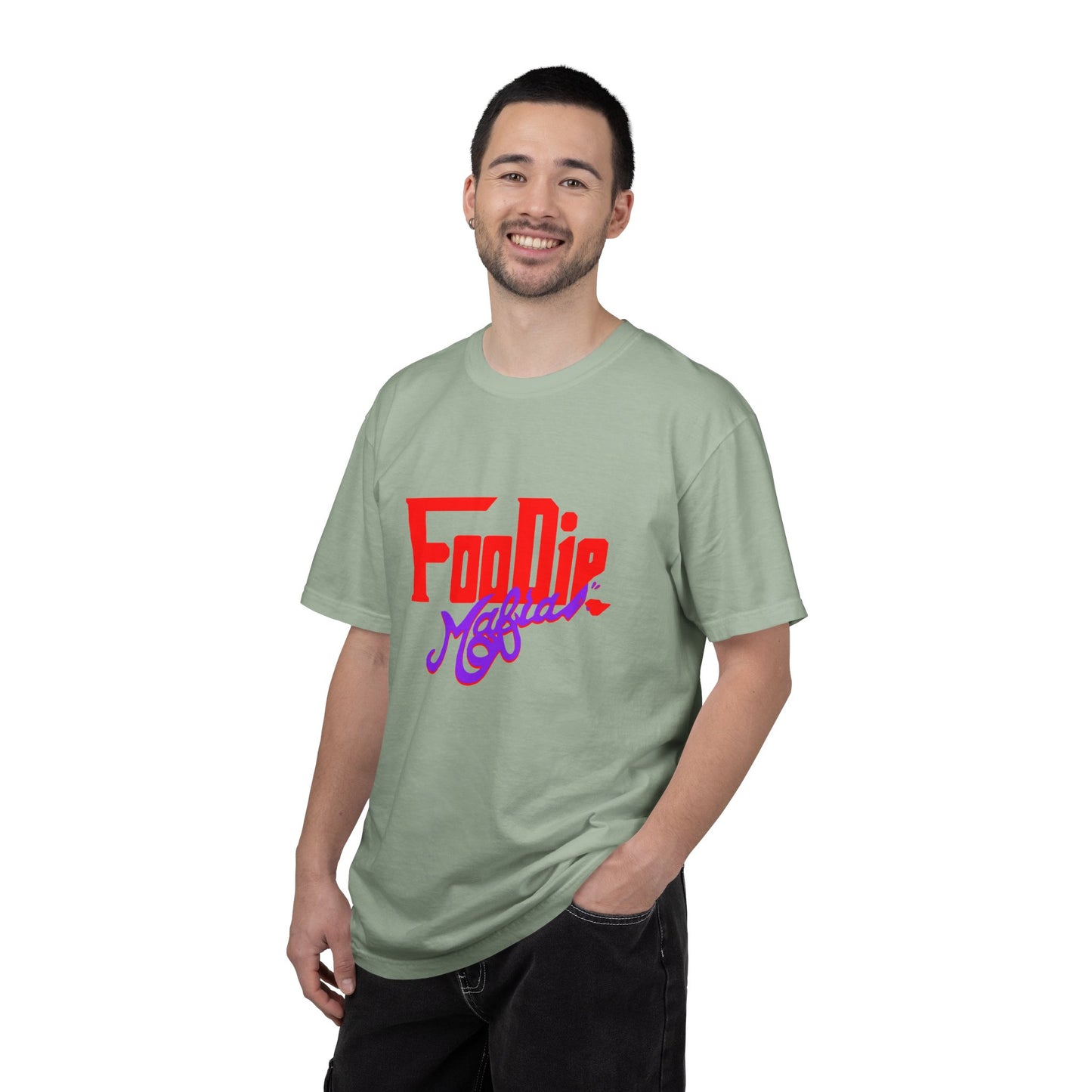 L.O.E.F Red Foodie Mafia Unisex Tee Shirt (Purple)
