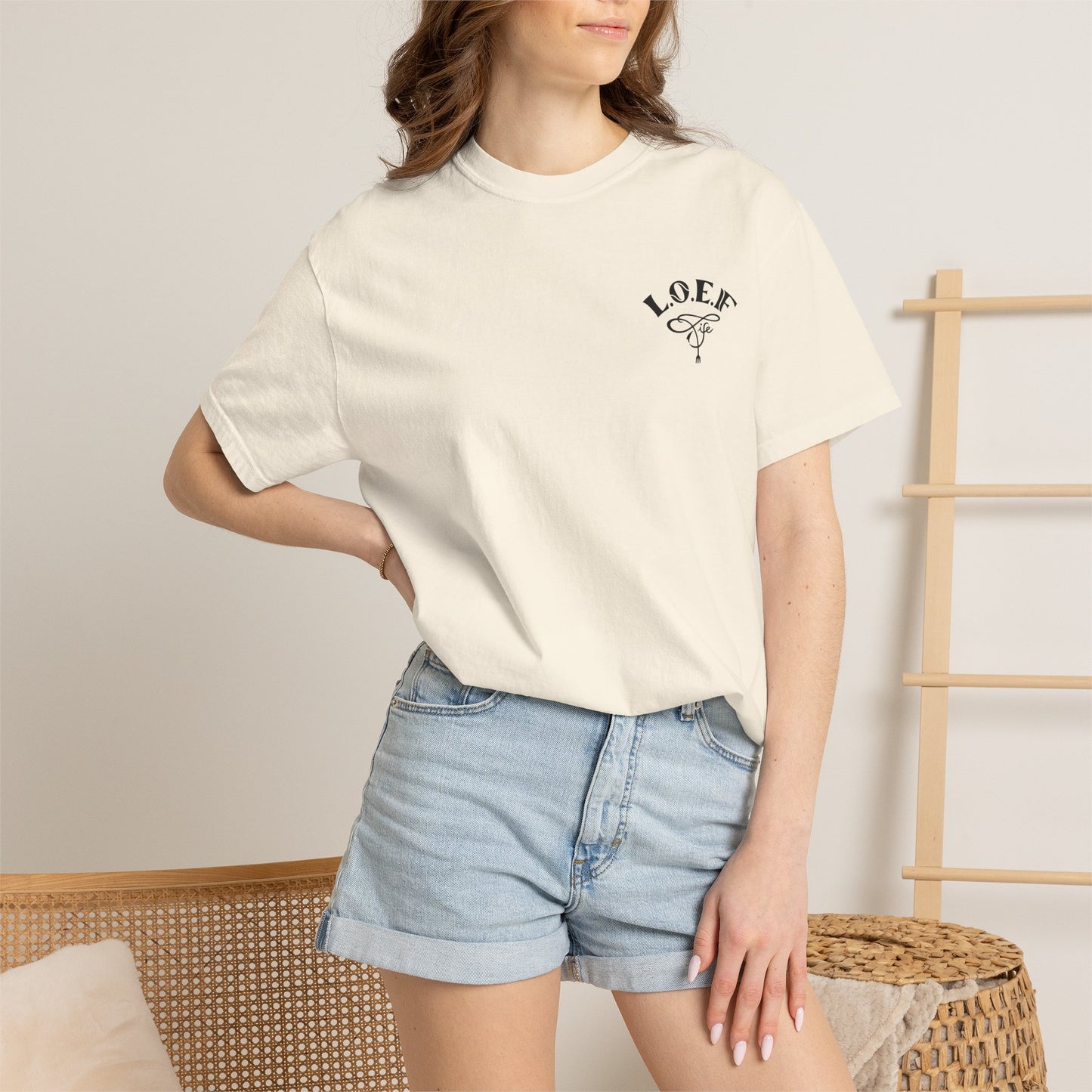 L.O.E.F Foodie 4Life Certified Unisex Tee Shirt (Black)