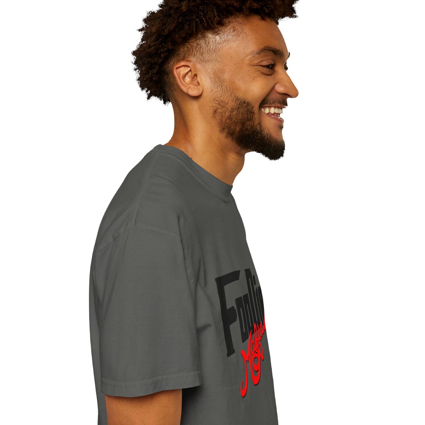 L.O.E.F Foodie Mafia Unisex Tee Shirt (Flat Red)