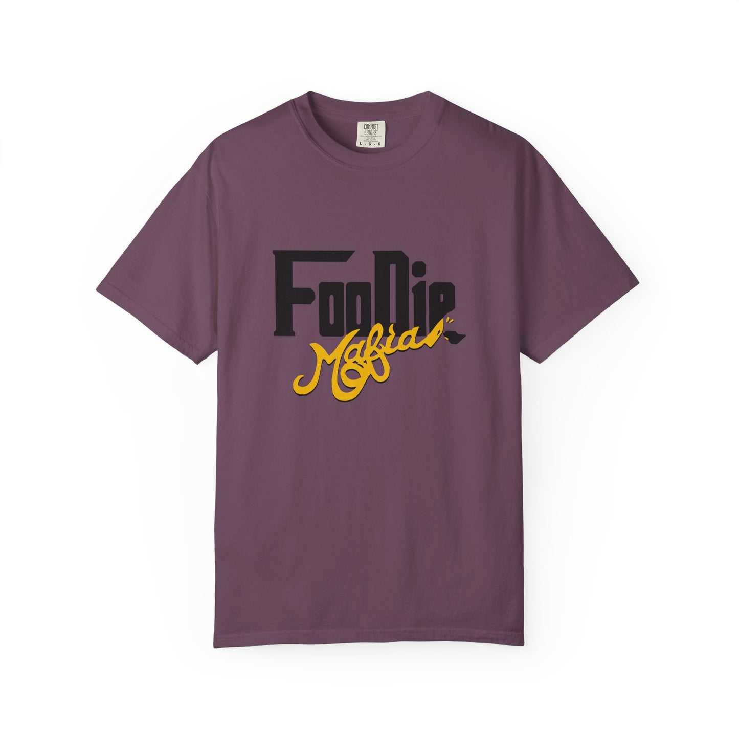L.O.E.F Foodie Mafia Unisex Tee Shirt (Yellow)