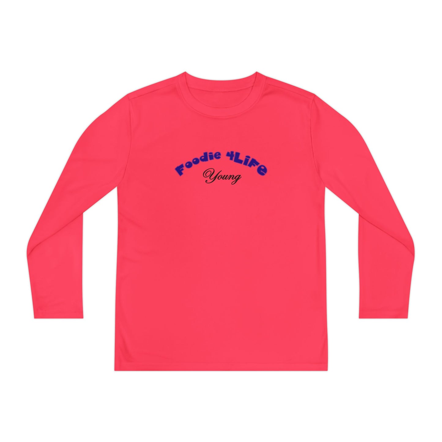 L.O.E.F Foodie 4Life Young Long Sleeve Tee  (Dark Blue)